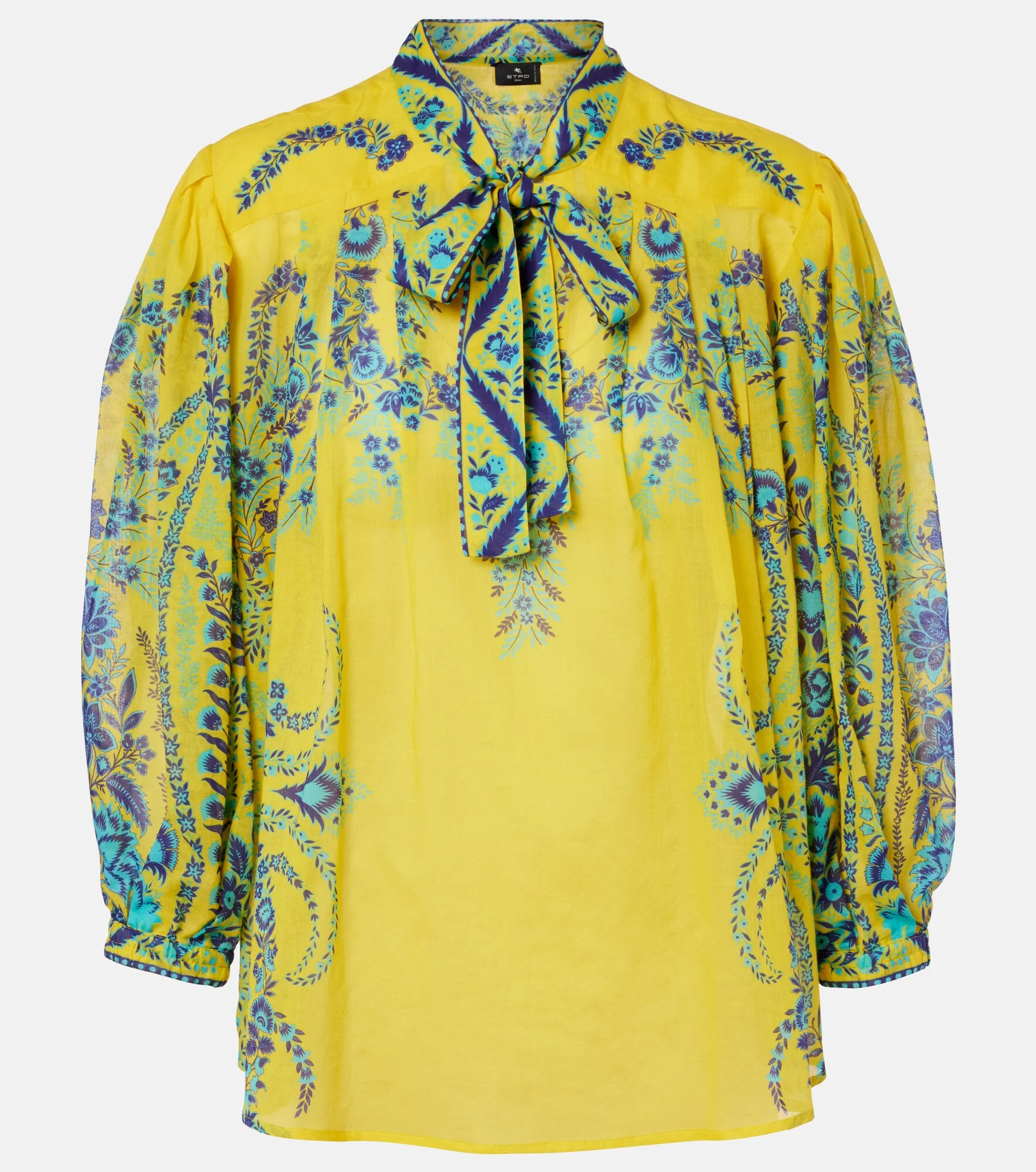 Floral cotton top - 1