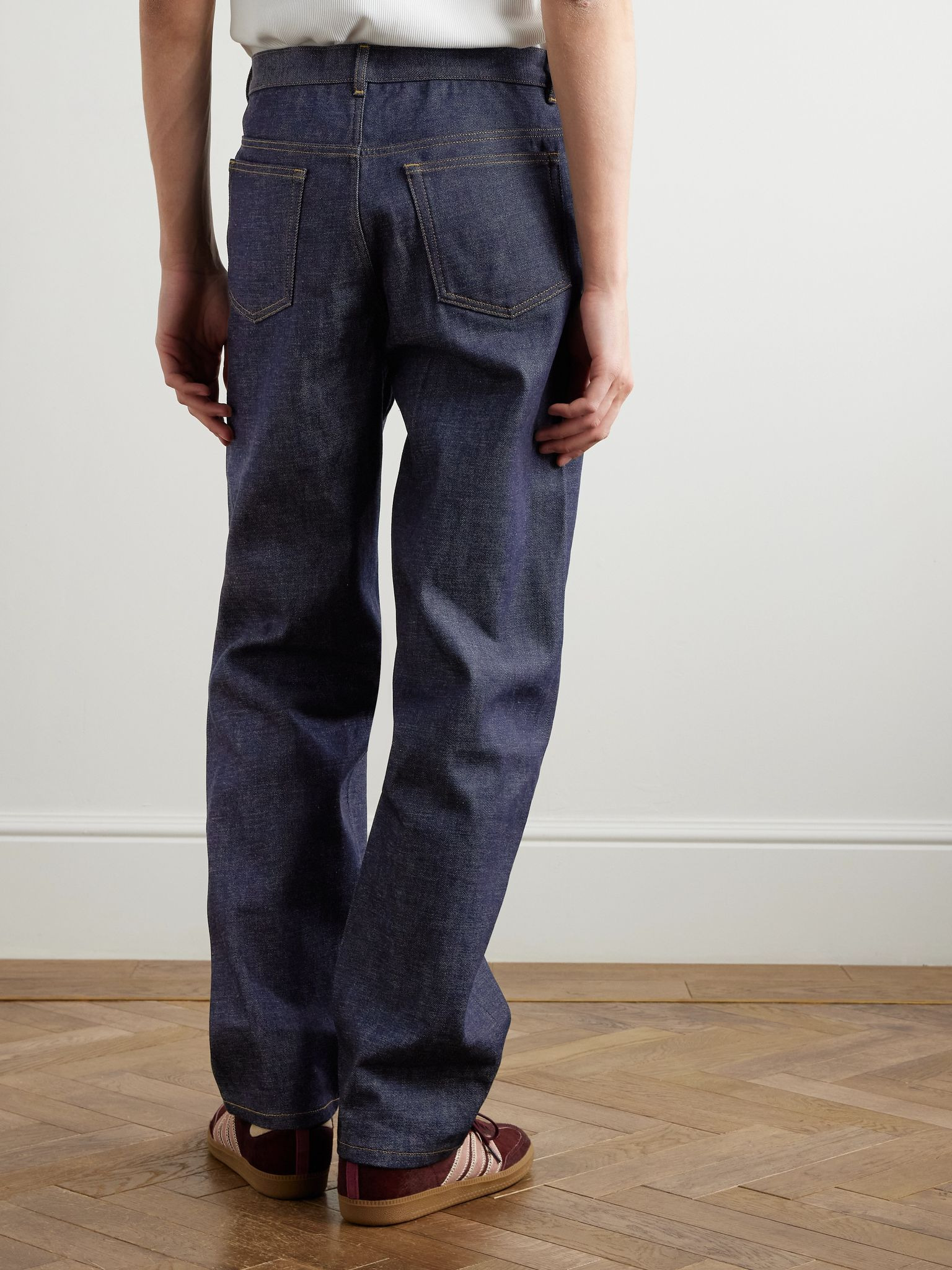 Fairfax Wide-Leg Jeans Blue - 4