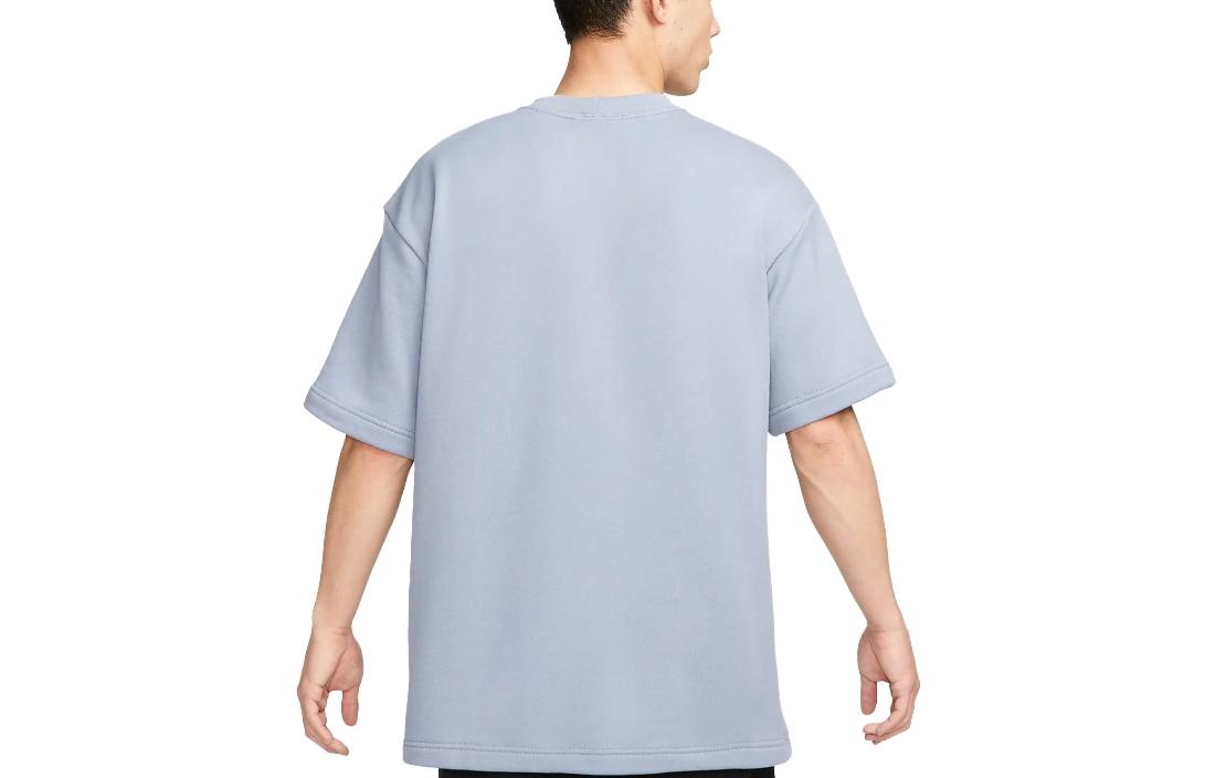 Nike Sportswear Circa French Terry Short Sleeve Top 'Blue' DX0188-493 - 3