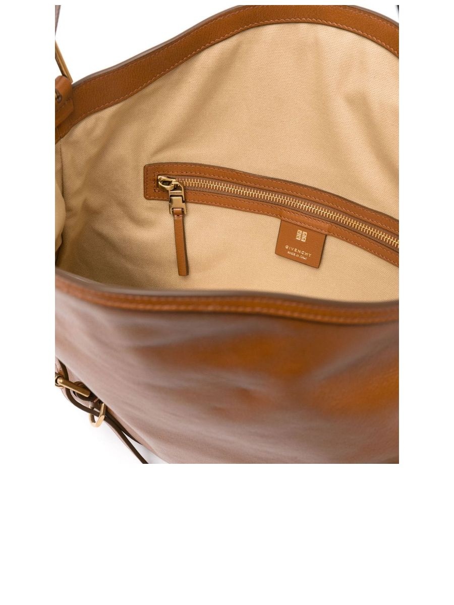 Givenchy Medium Voyou Tan Leather Shoulder Bag - 3