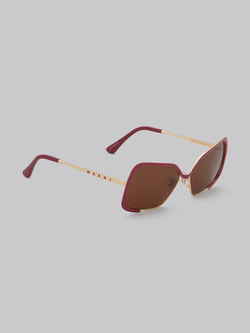 BURGUNDY UNILA SUNGLASSES - 3