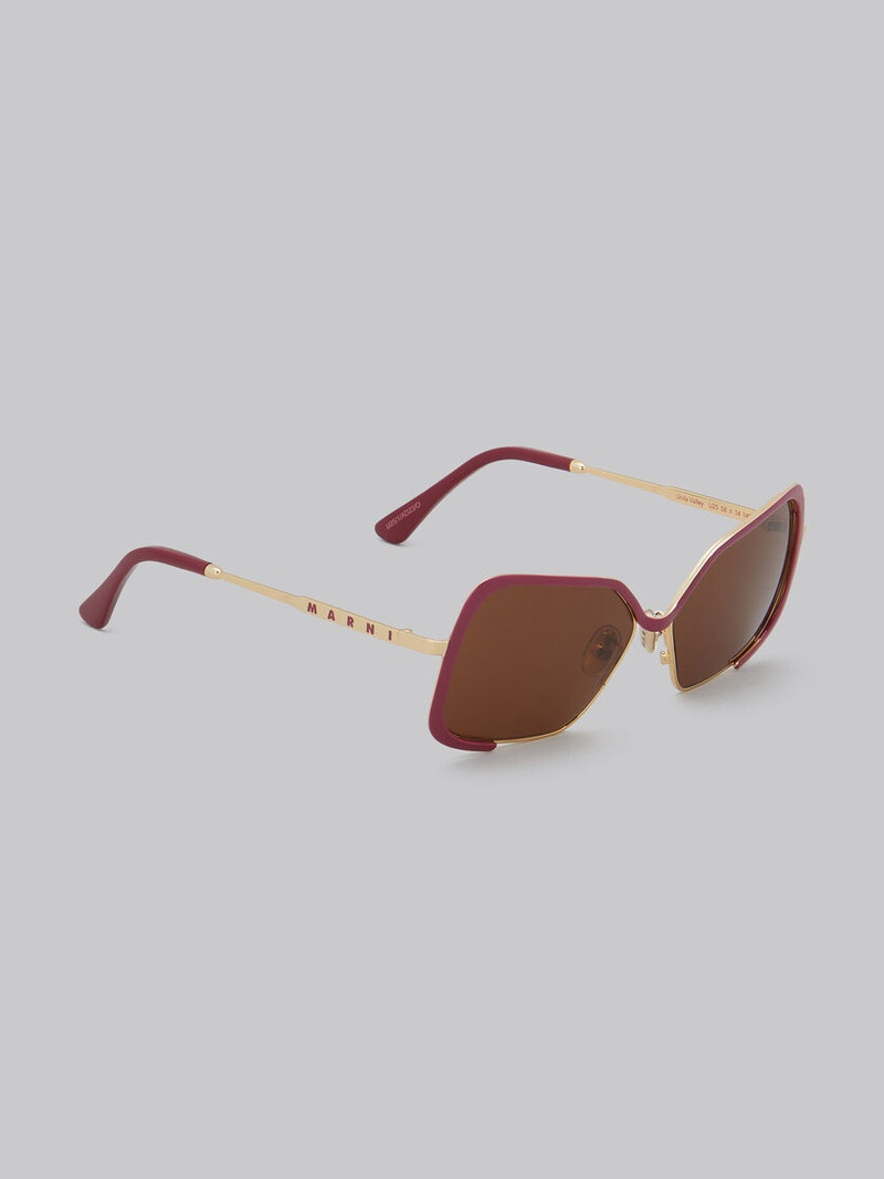 BURGUNDY UNILA SUNGLASSES 3
