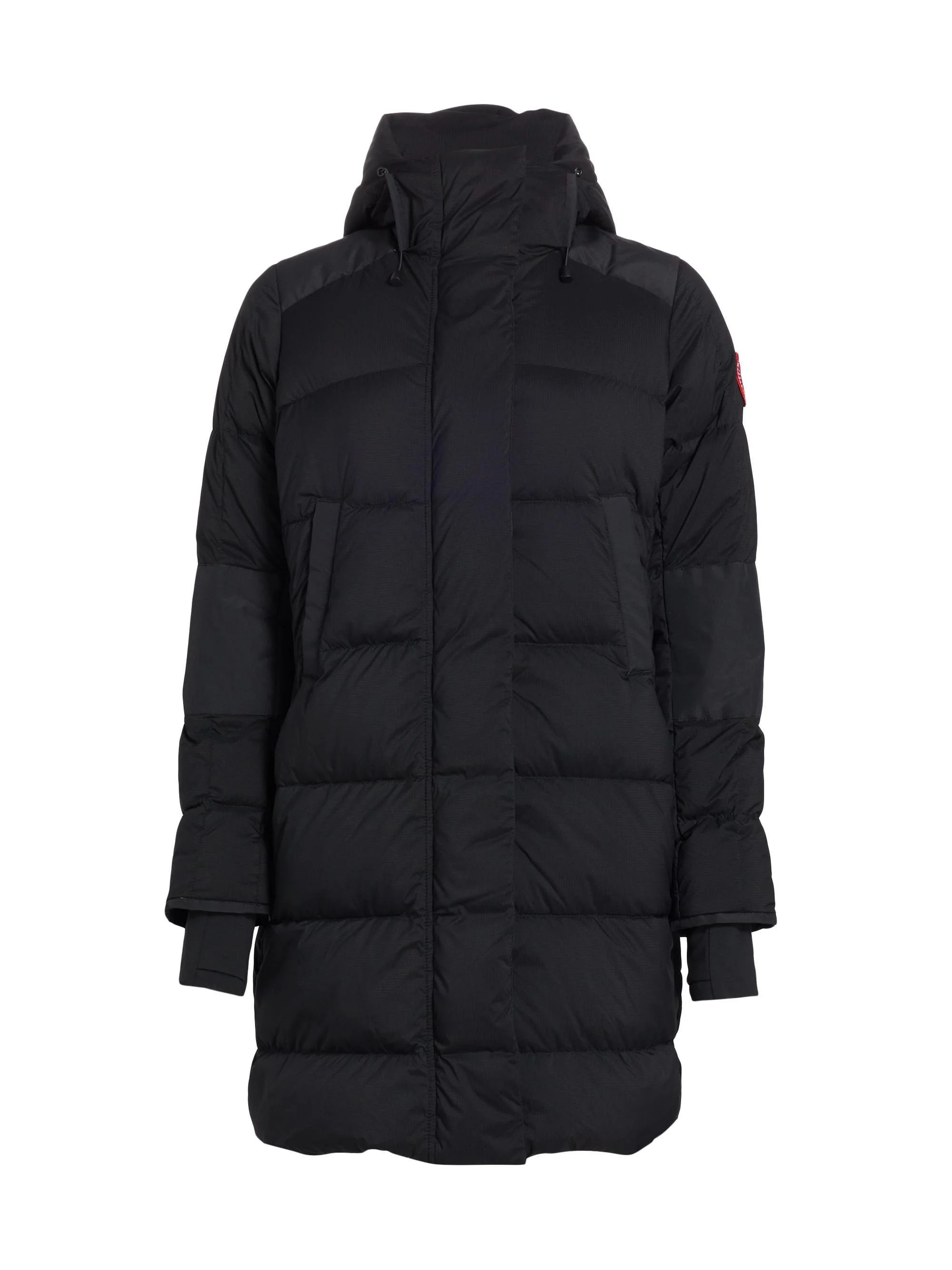Women's Alliston Packable Down Coat - Black - 1