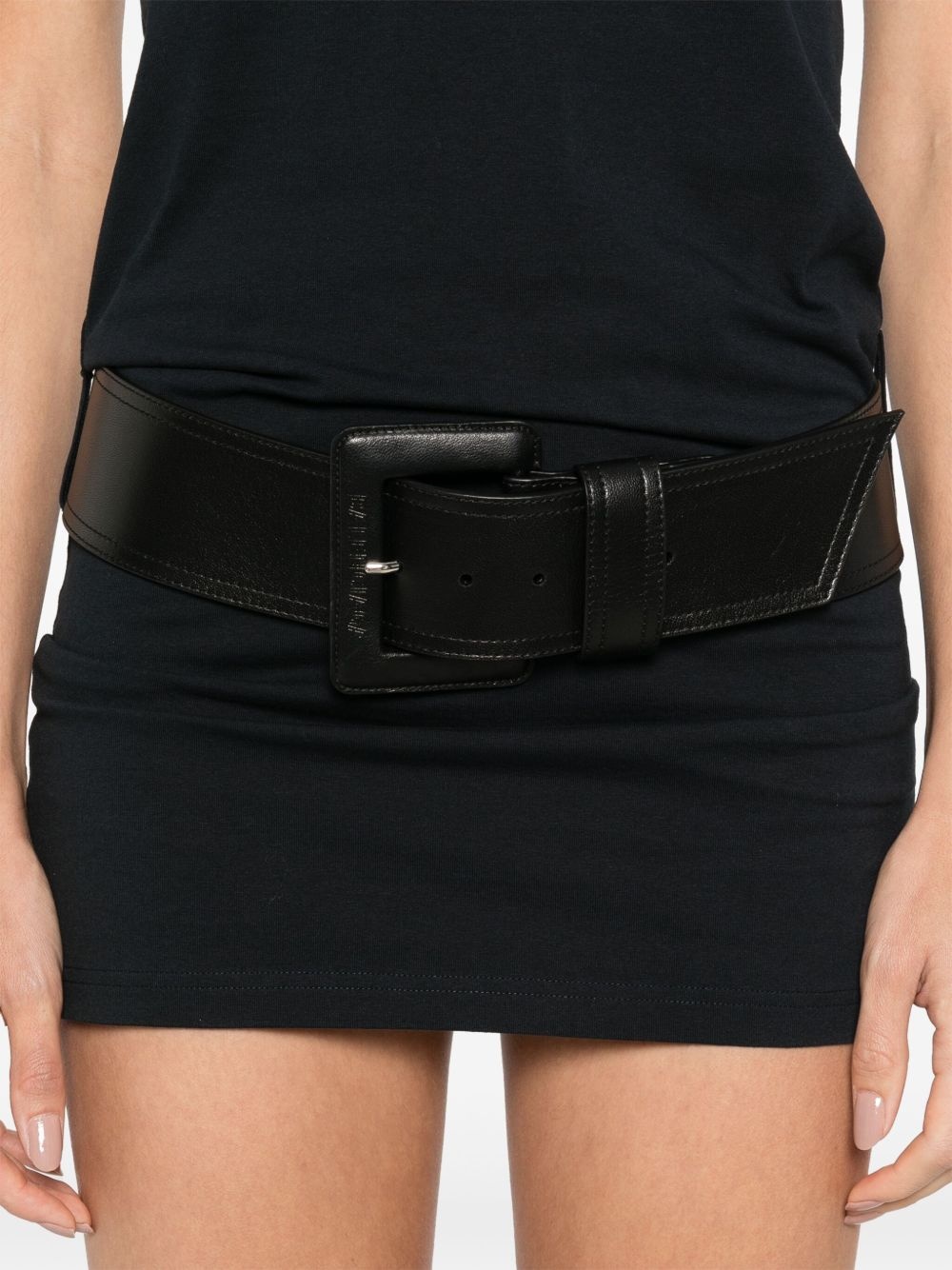 belted dress - 5