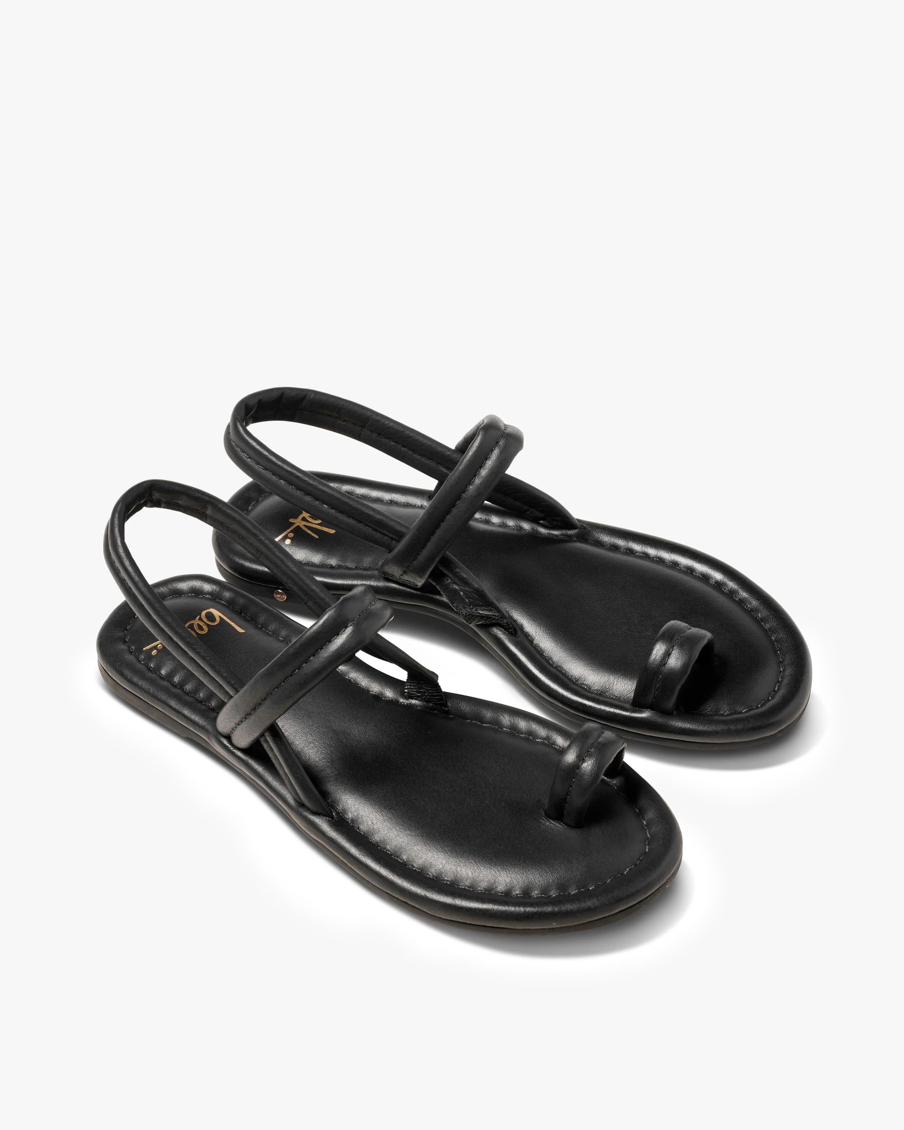 Pavo Leather Toe Ring Sandal - 1