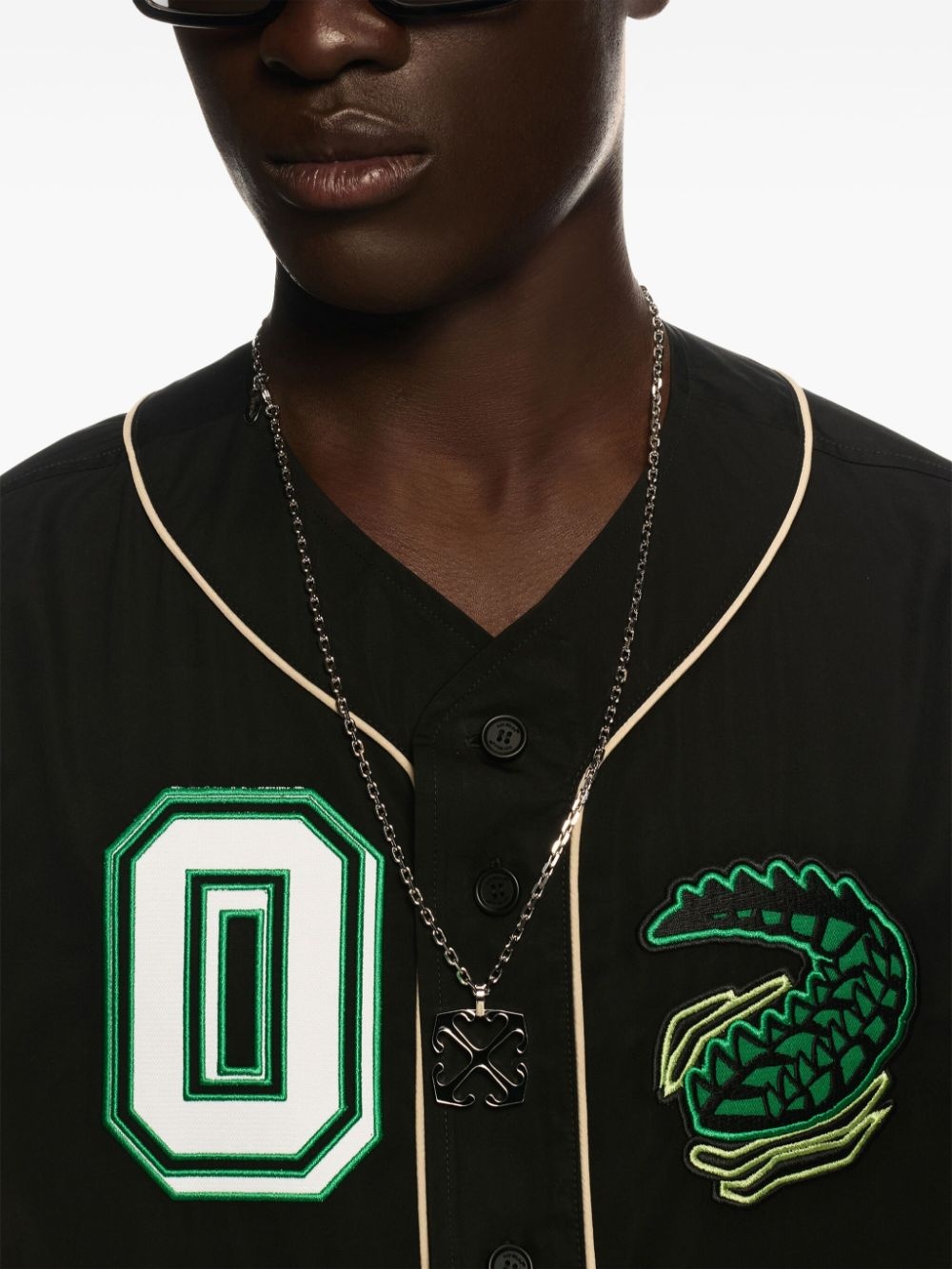 Croco baseball shirt - 5