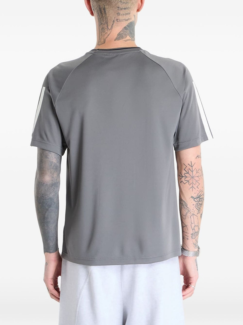 striped logo T-shirt 3