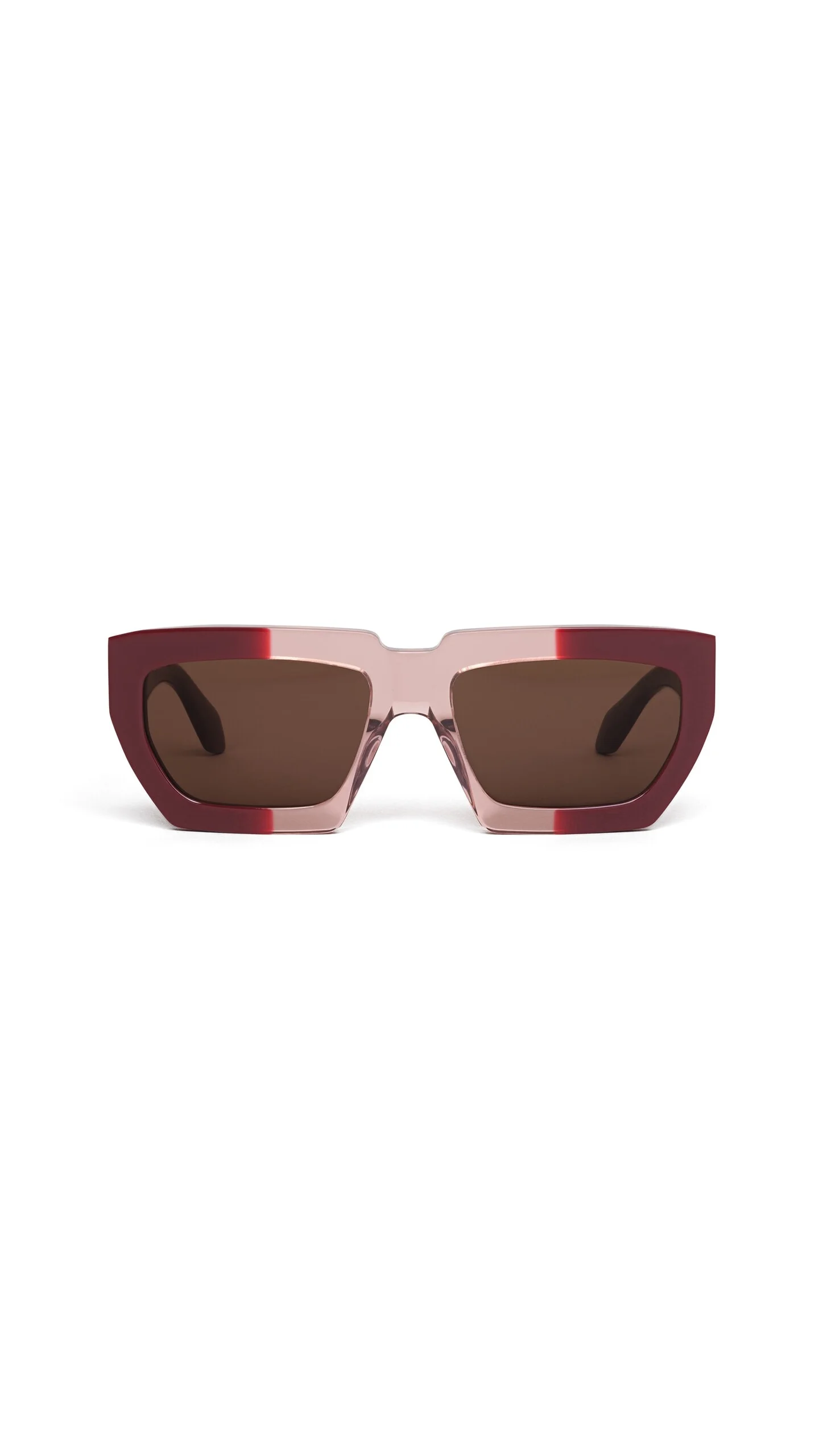 MELTED RECTANGULAR SUNGLASSES - 1