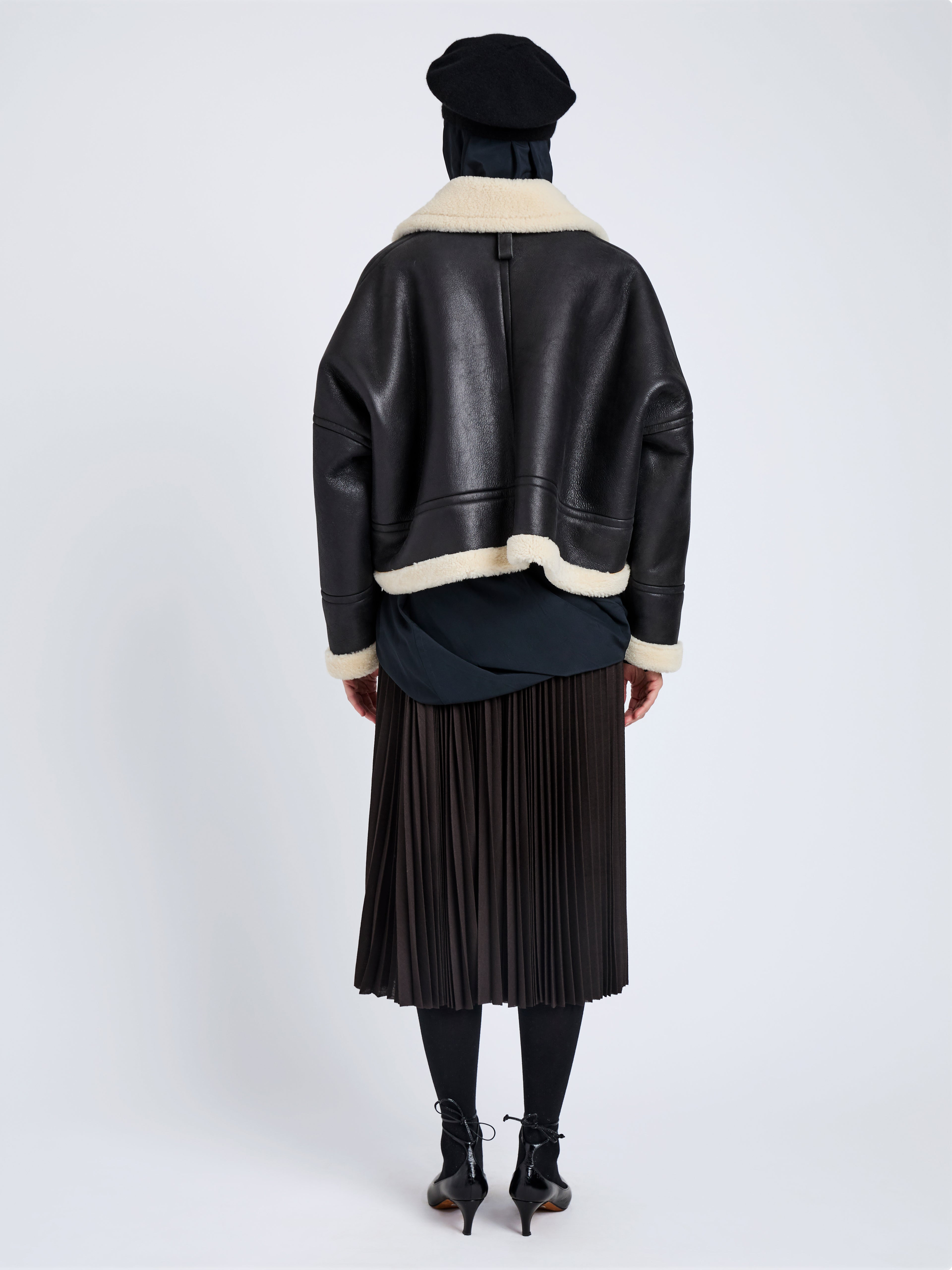 Alya Jacket in Shearling - 5