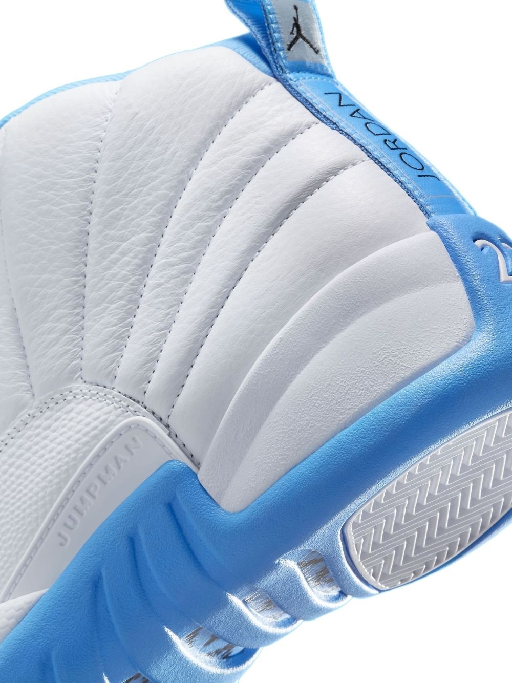Air Jordan 12 "Melo - White/University Blue/Metallic Silver" sneakers - 7