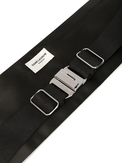 SAINT LAURENT pleated smoking cummerbund outlook