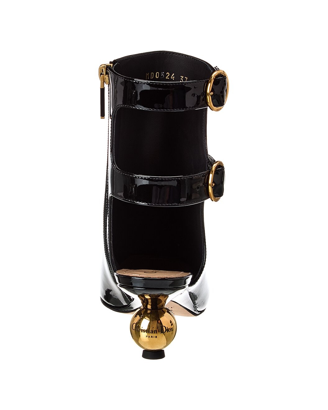 Dior D-Idole Patent Bootie - 3