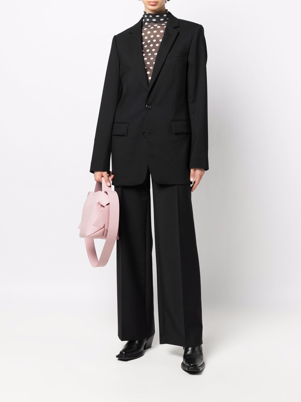 single-breasted blazer jacket - 6