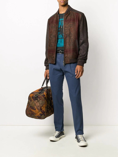 Etro paisley detail bomber jacket outlook