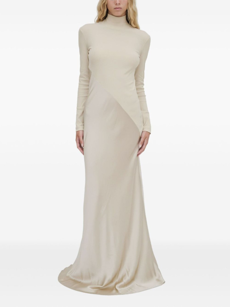 ROSETTA GETTY turtleneck maxi dress outlook