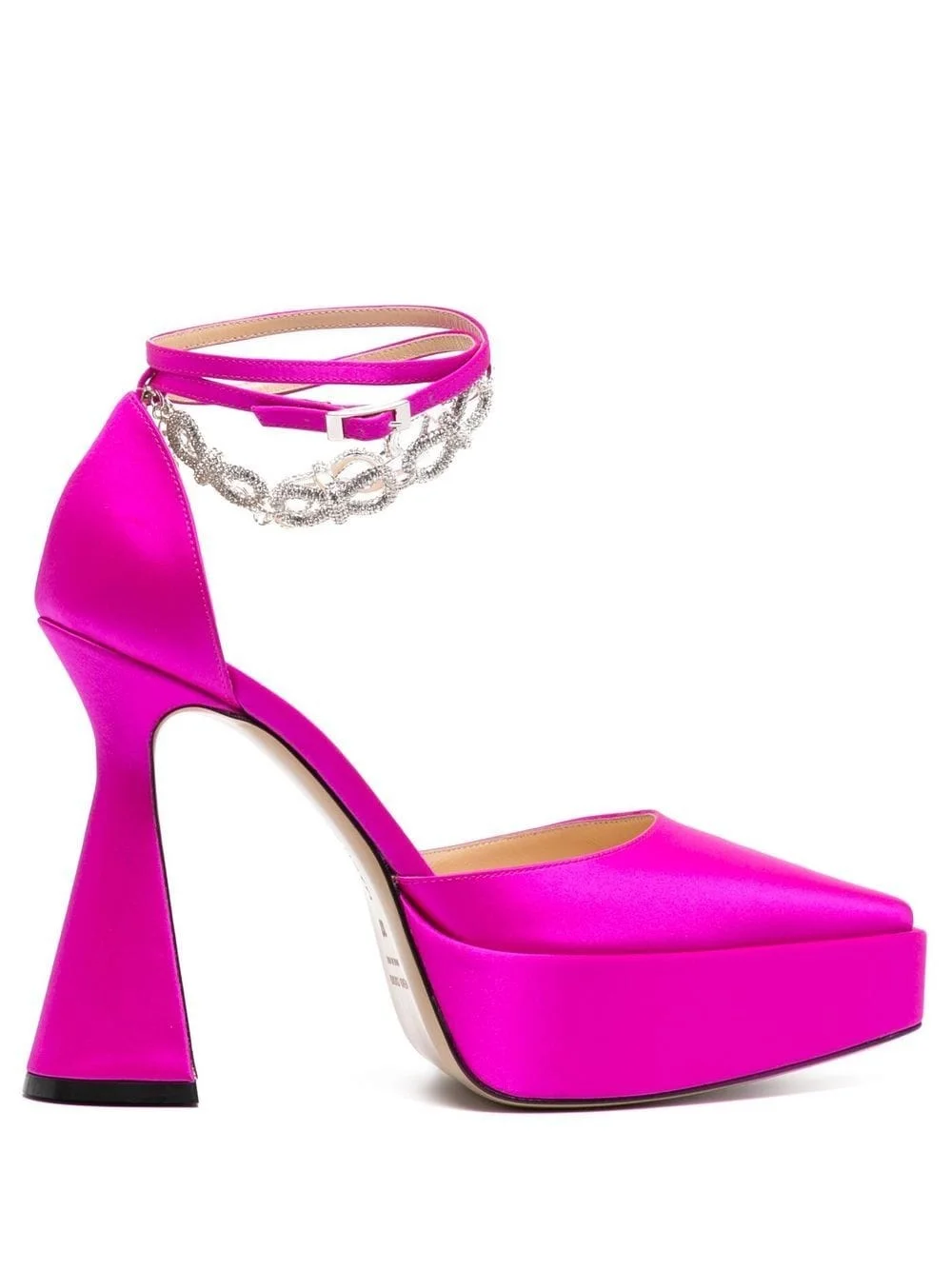 pointed platform pumps - 1