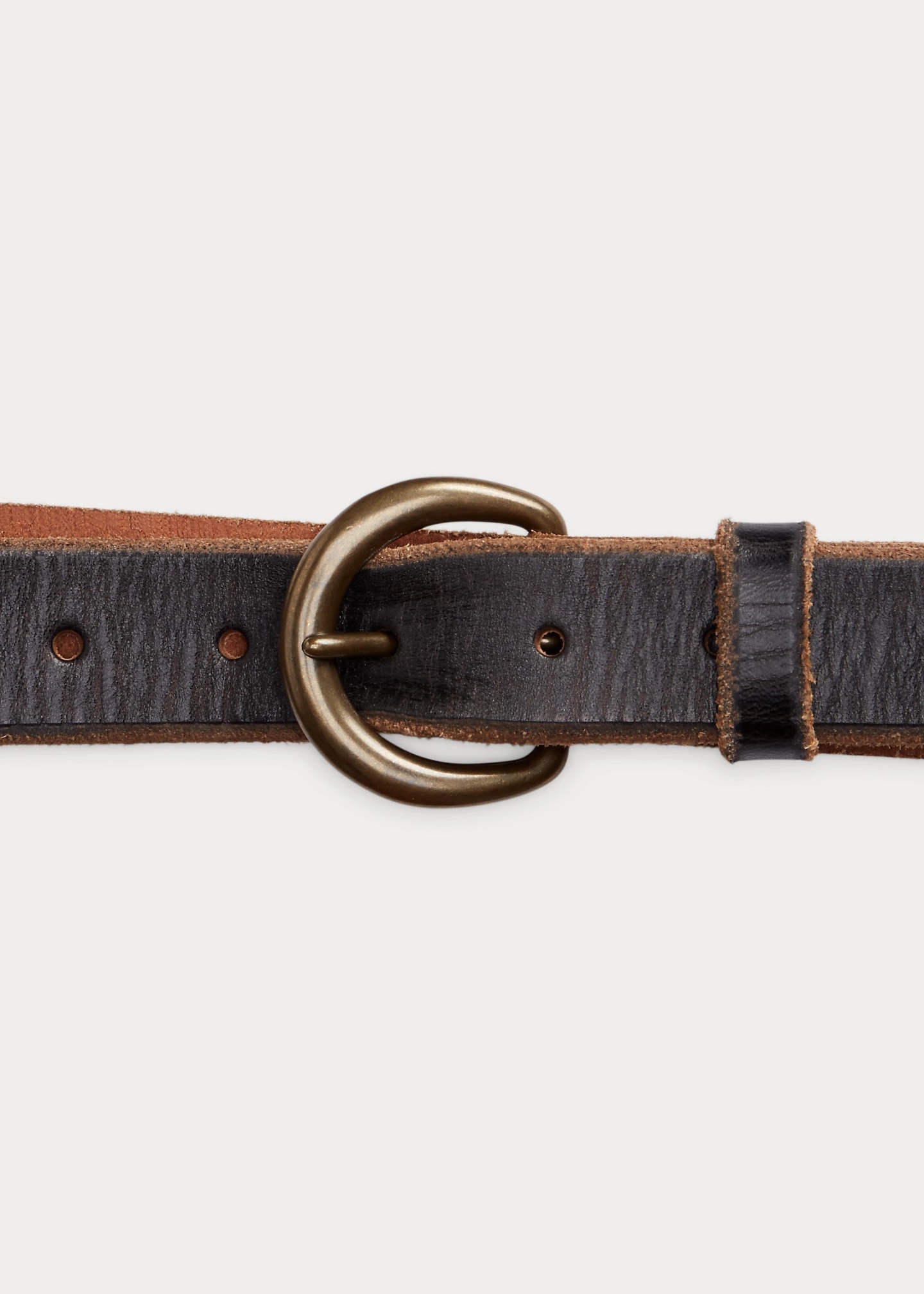 Terrance Tumbled Leather Belt - 4