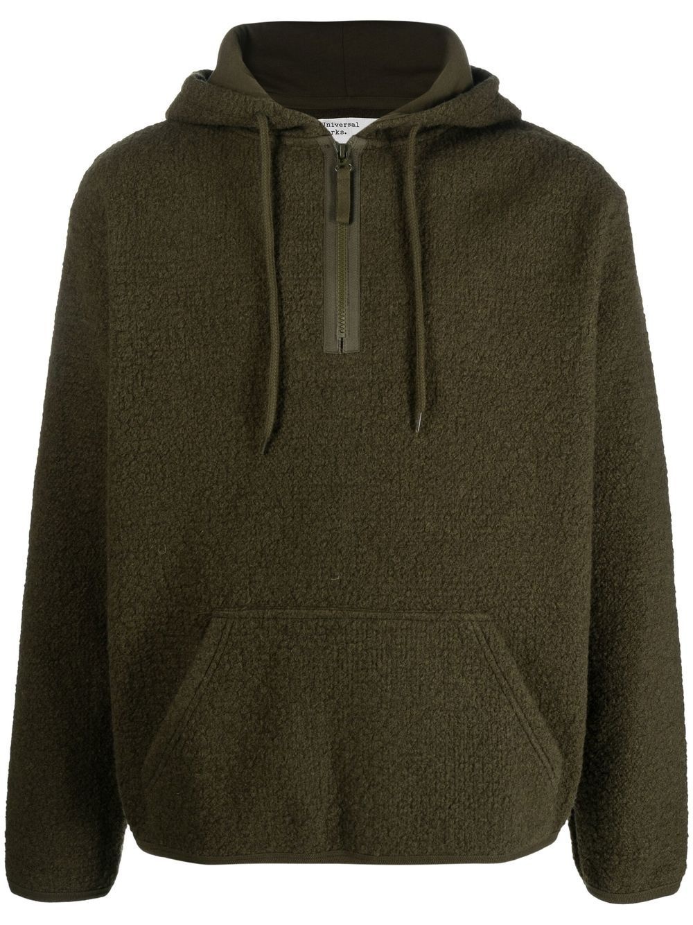 half-zip hoodie - 1