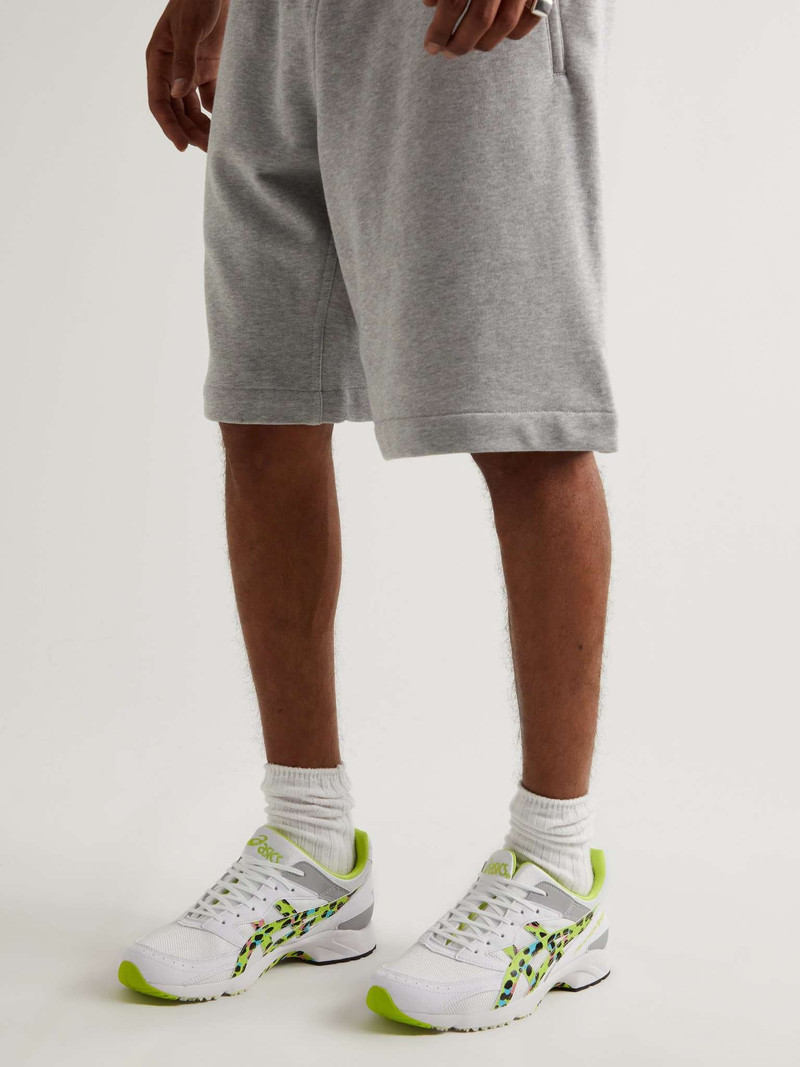 Asics + ASICS Leopard-Print Leather and Mesh Sneakers outlook