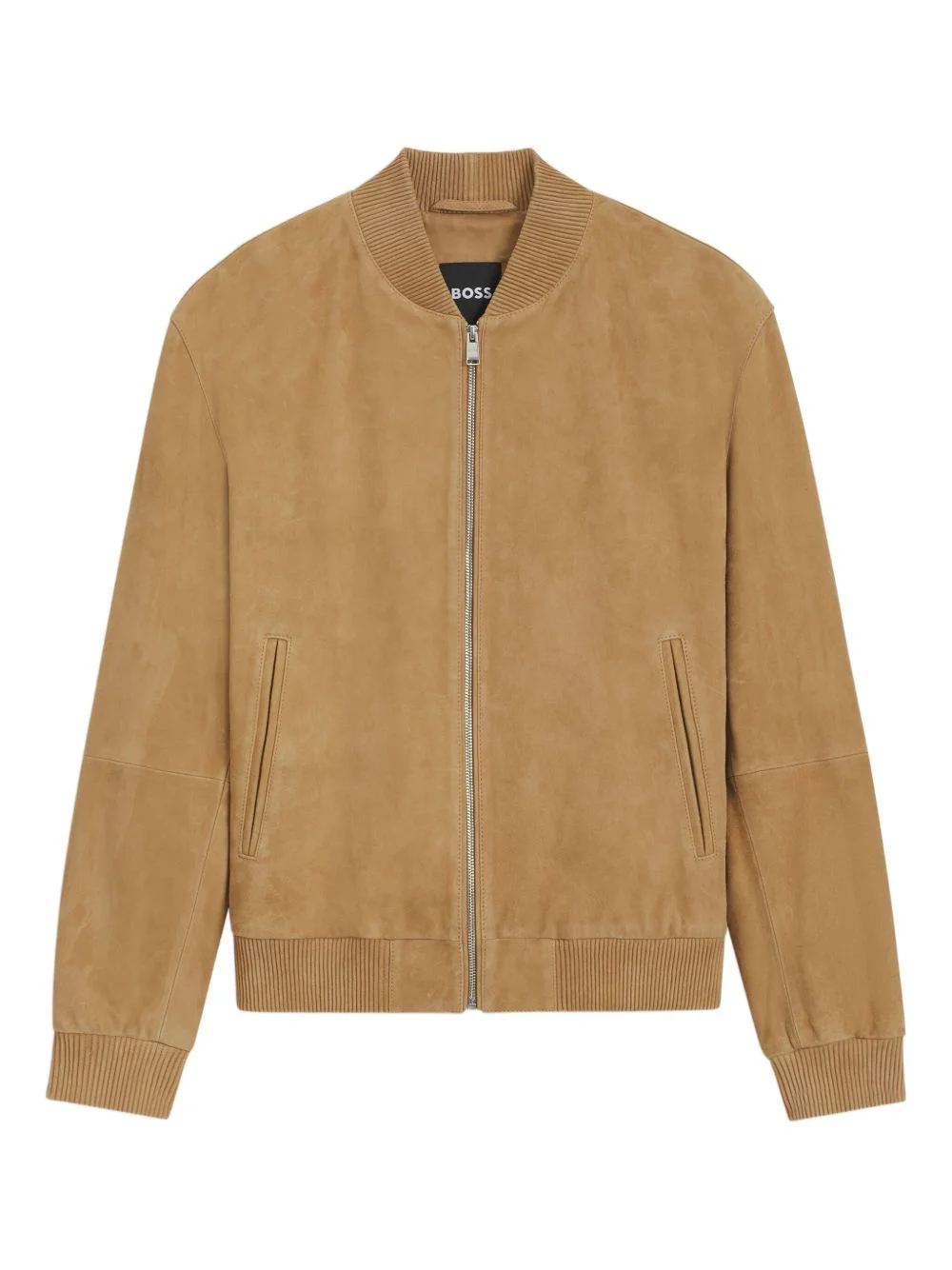 suede bomber jacket - 1