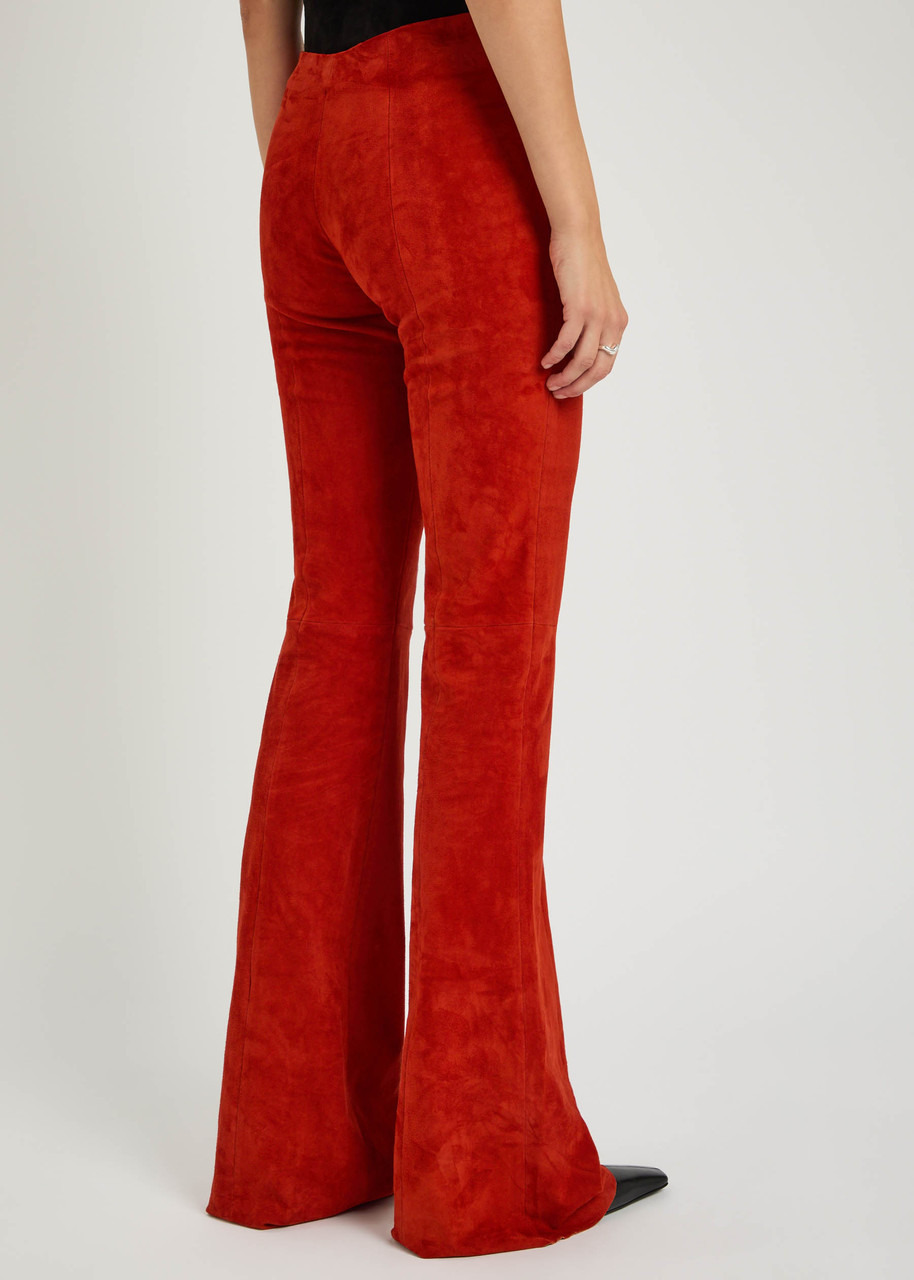 Stouls Gégé Stretch-suede Trousers - 3