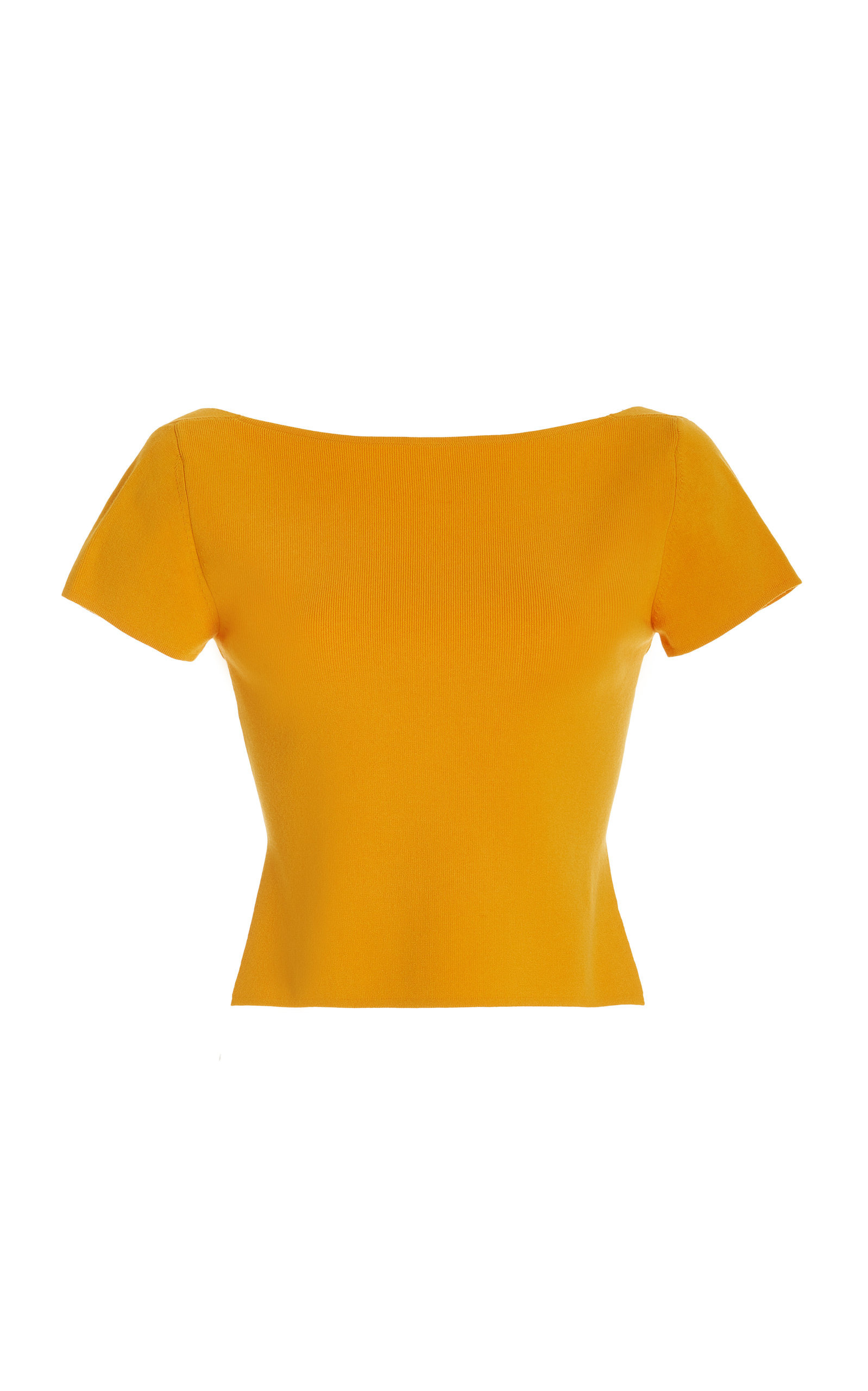 Matte Open-Back Top orange - 1