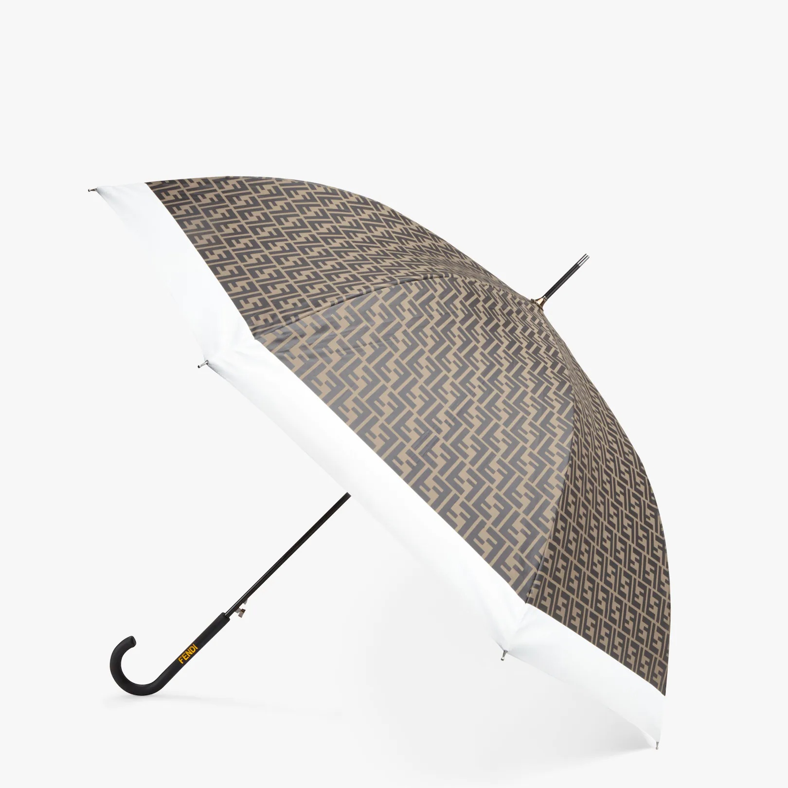 White tech fabric umbrella - 1