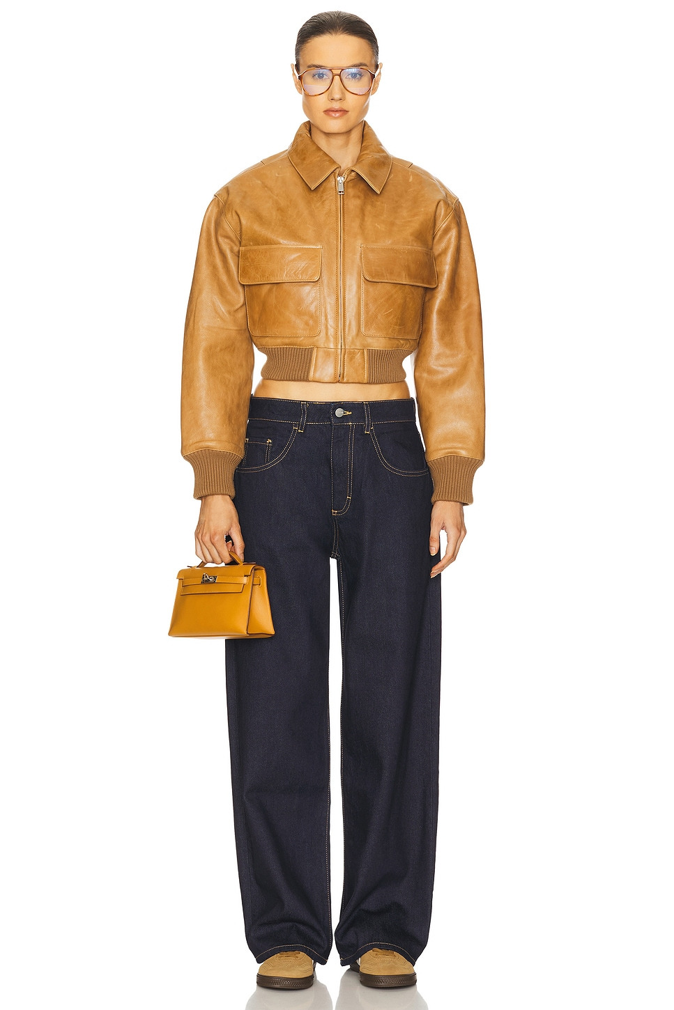The Leather Bomber Jacket - 4