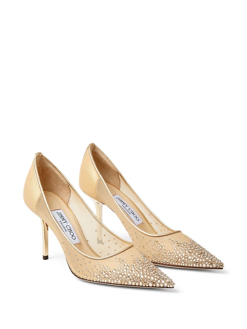 Love 85mm crystal-embellished pumps - 2