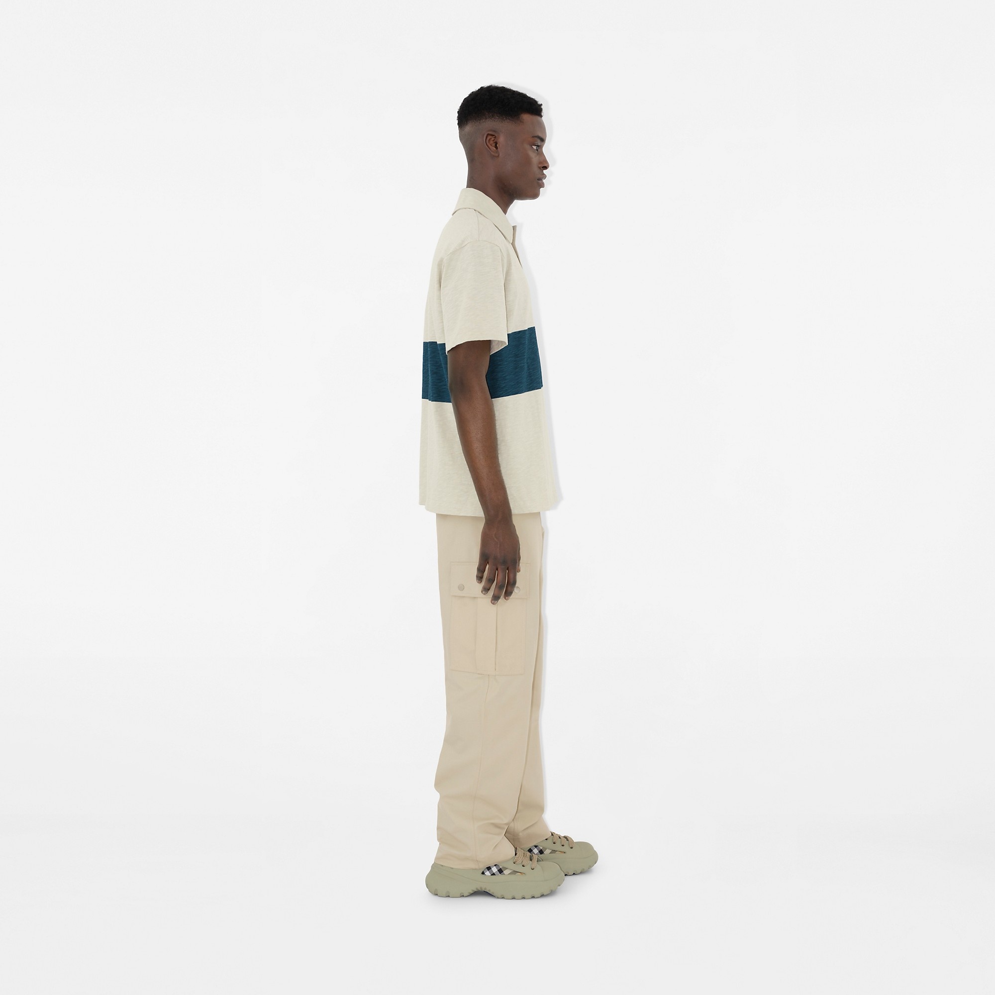 EKD Stripe Cotton Polo Shirt - 3