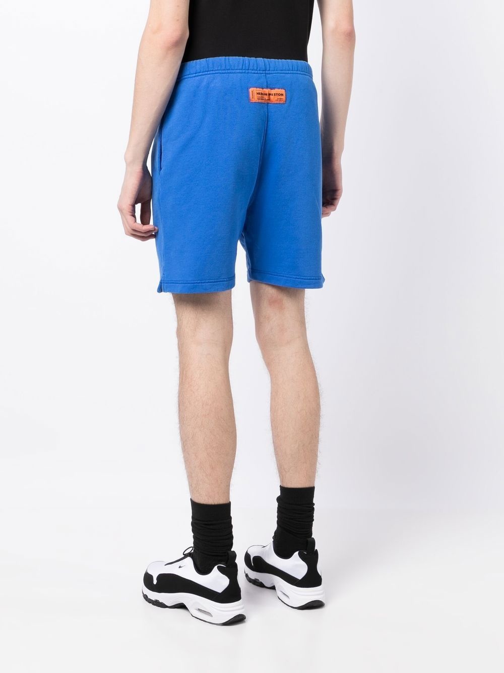 logo-patch track shorts - 4
