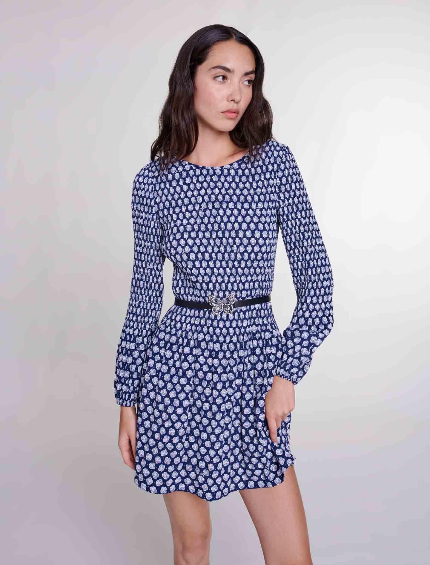 Short floral dress - 7