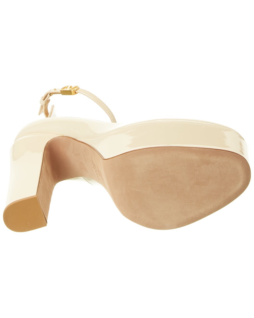 Valentino Tan-Go 155 Patent Platform Pump - 4