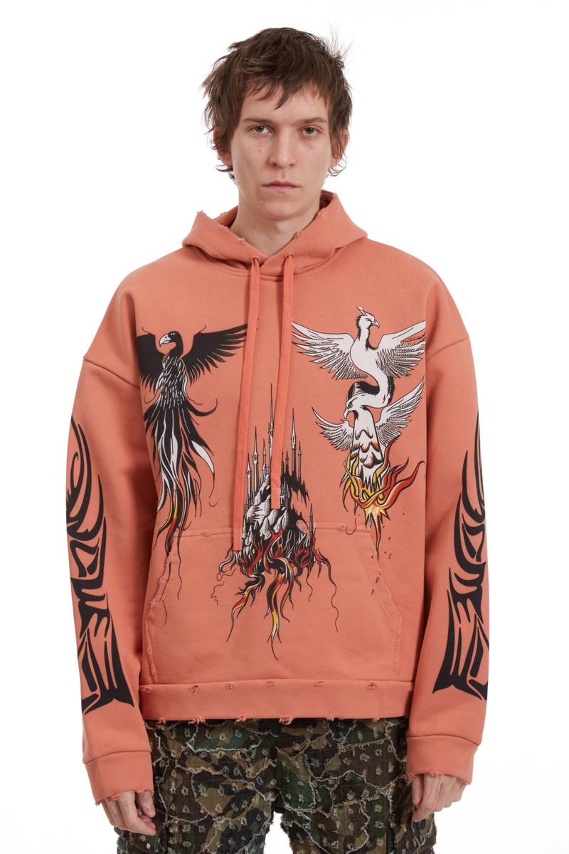 NEFARIOUS WINGED HOODED PULLOVER 3