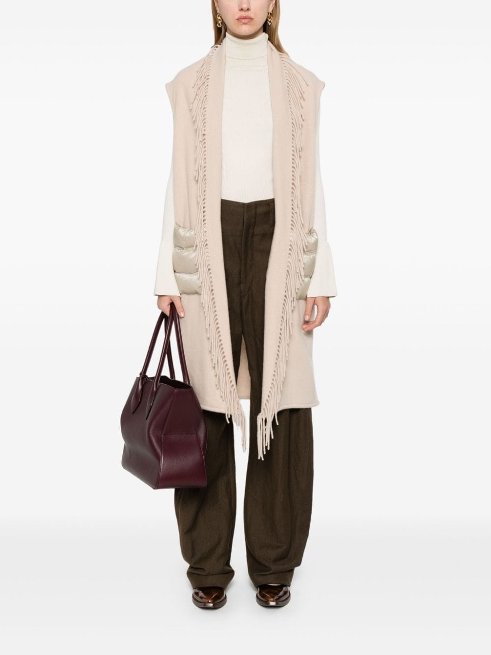 sleeveless coat - 2
