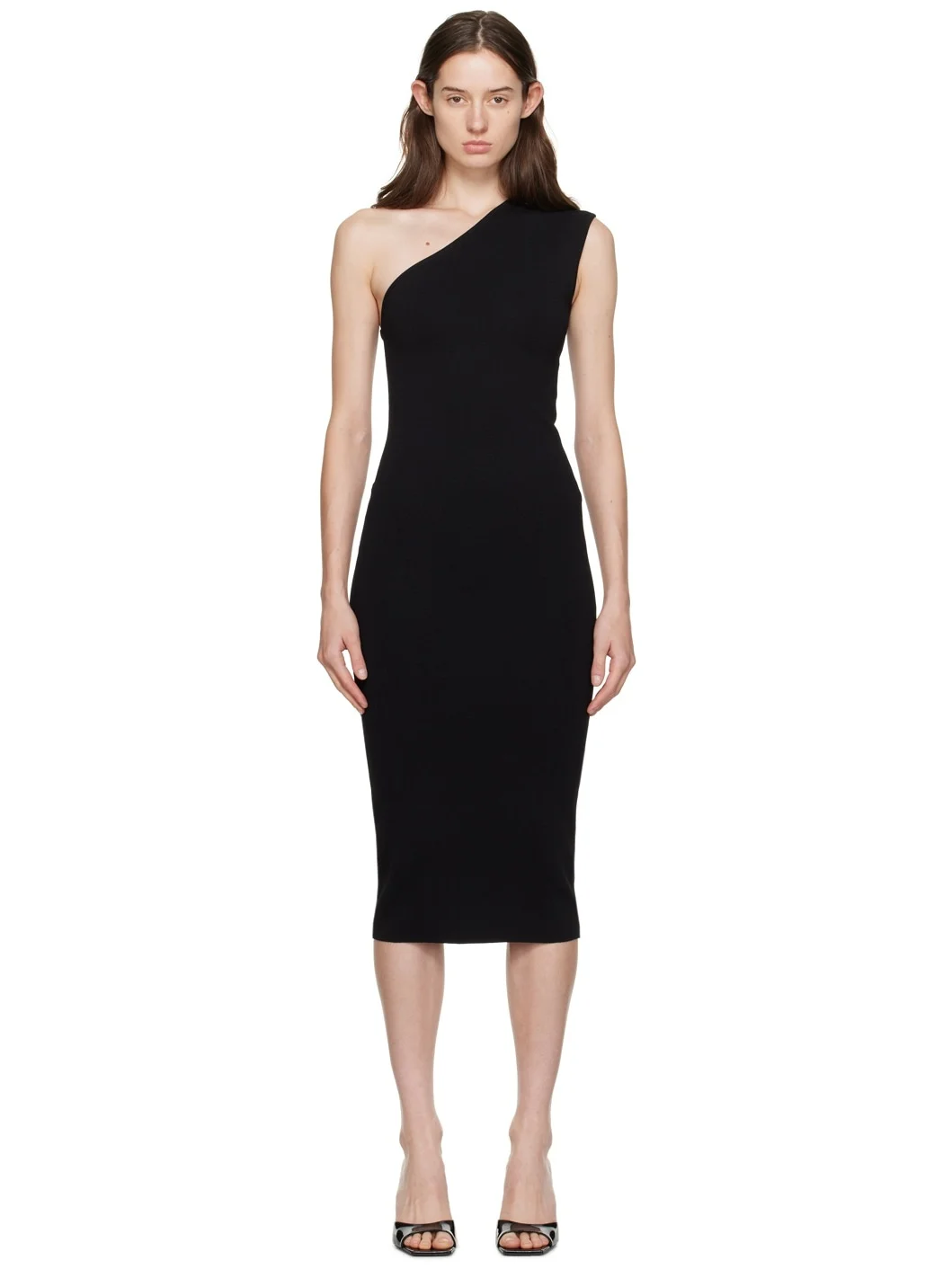 Black Arriba Midi Dress - 1