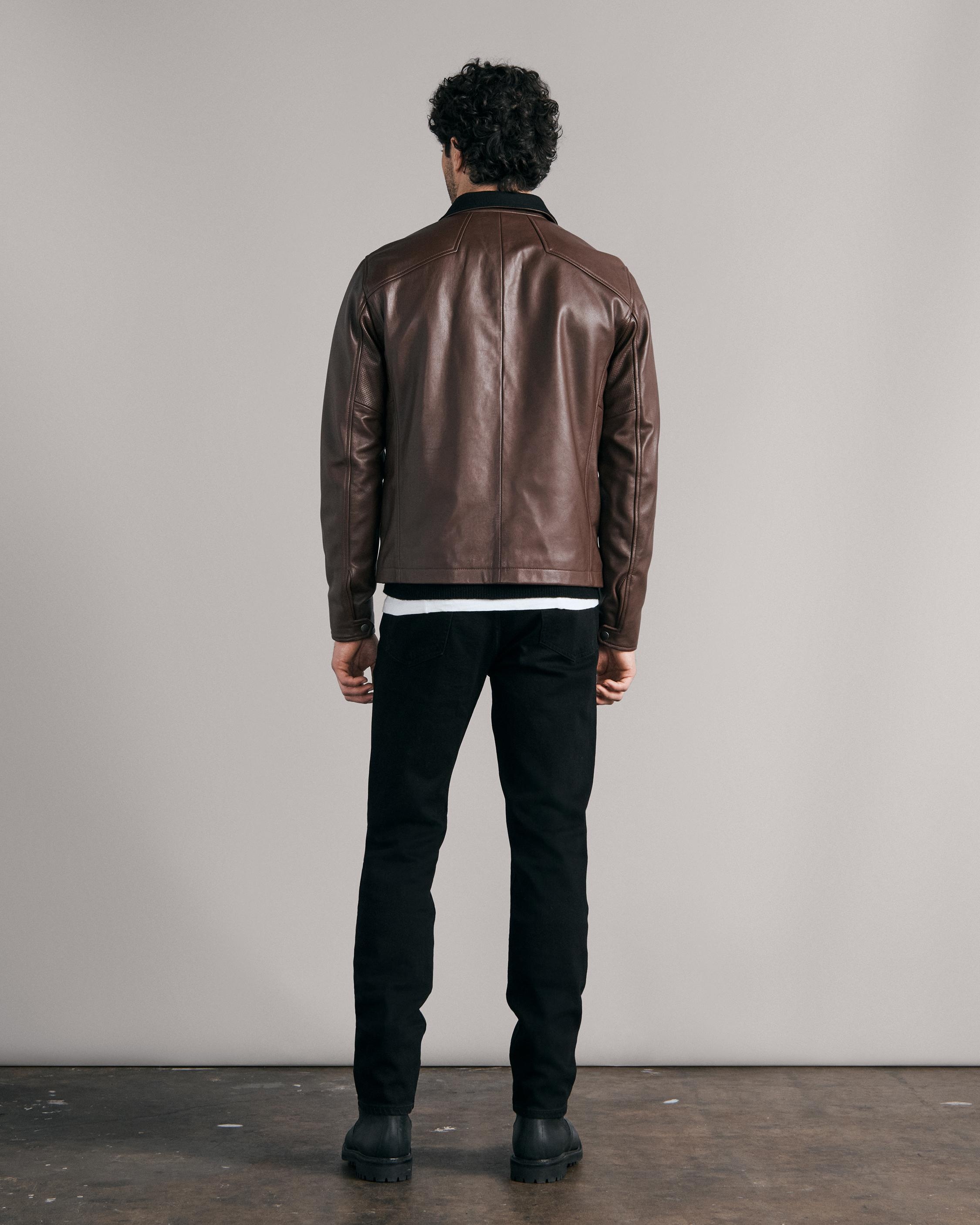 Grant Leather Jacket
Relaxed Fit Jacket - 5