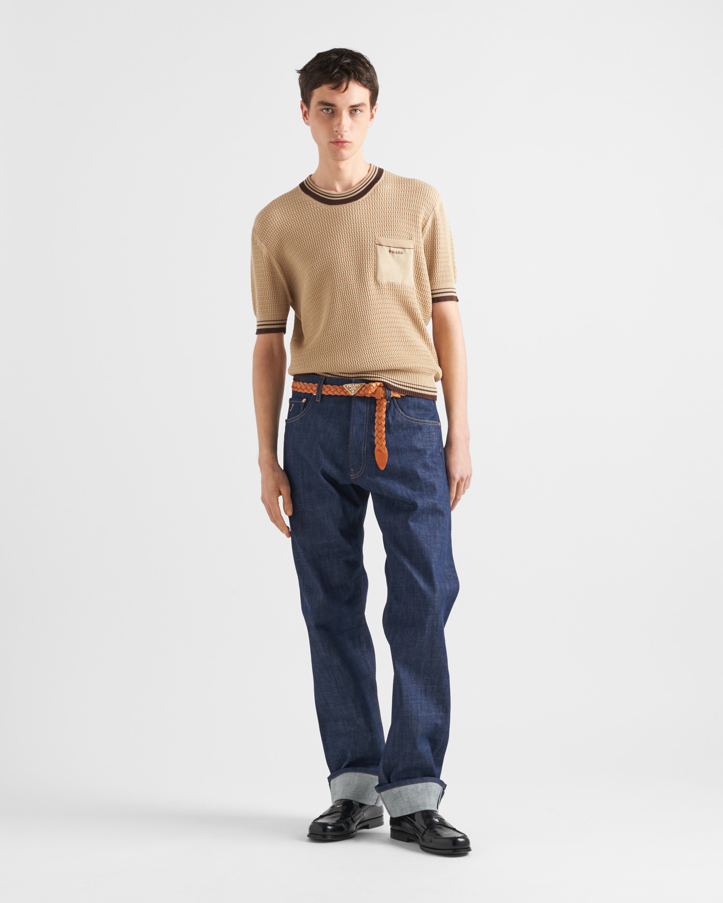 Cotton crew-neck sweater - 2