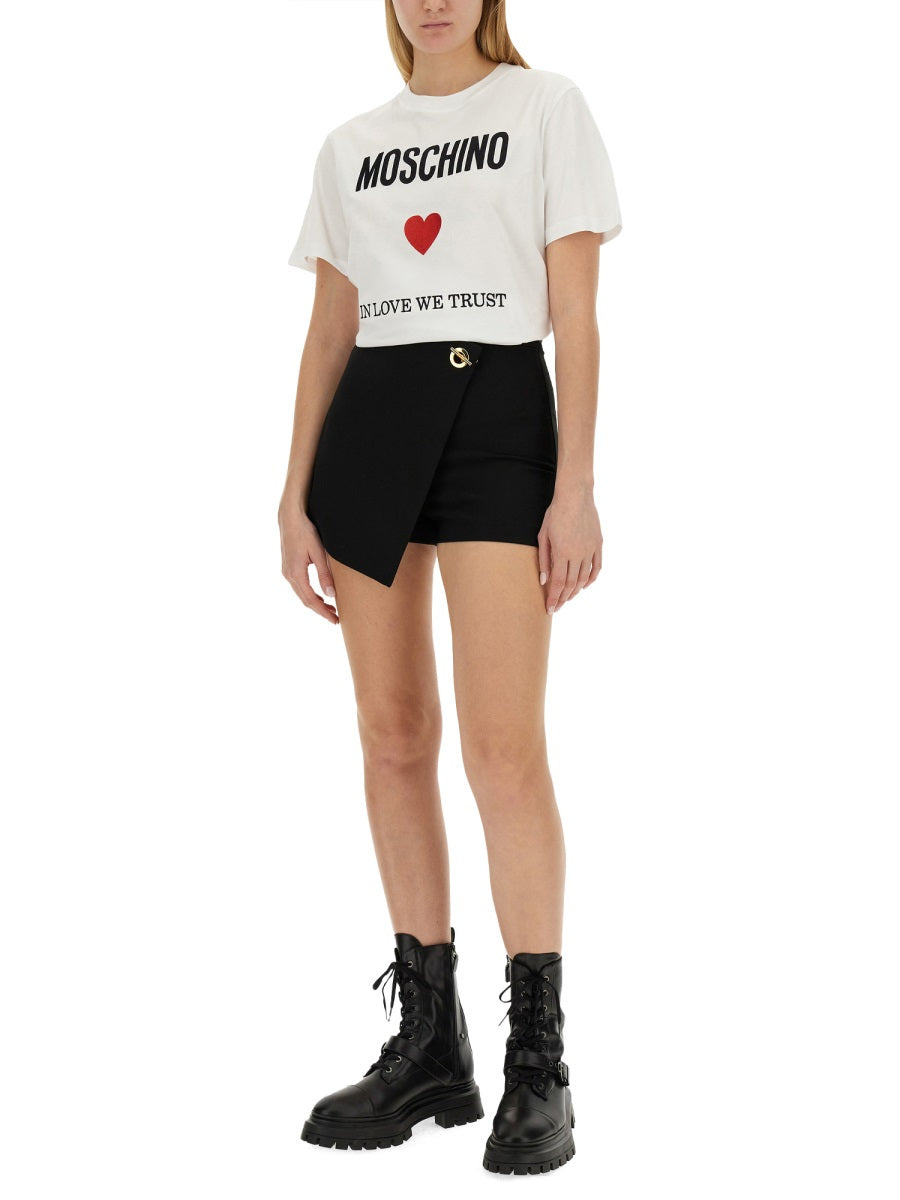 Moschino Women T-Shirt With Logo - 2