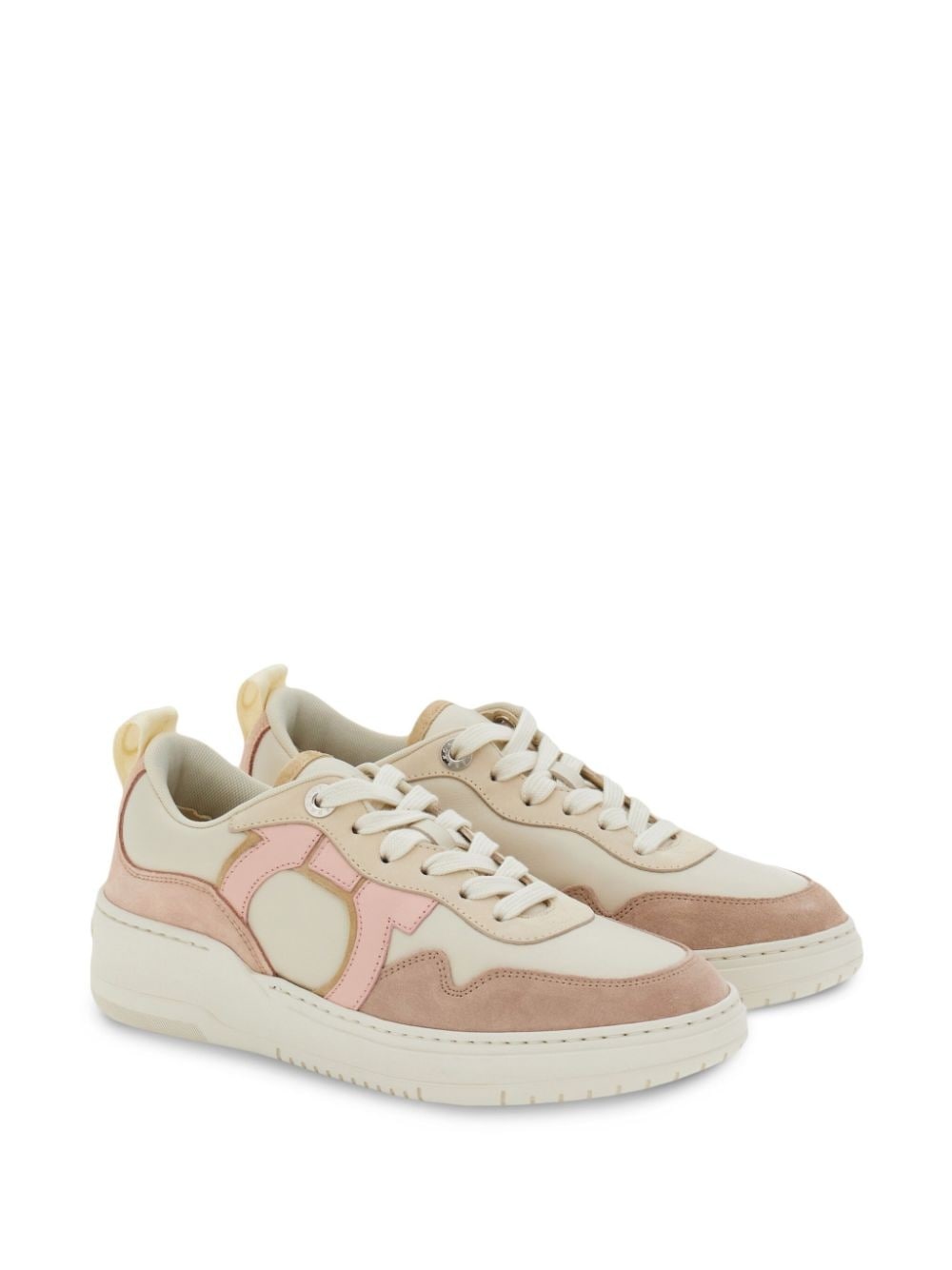 Gancini lace-up sneakers - 2