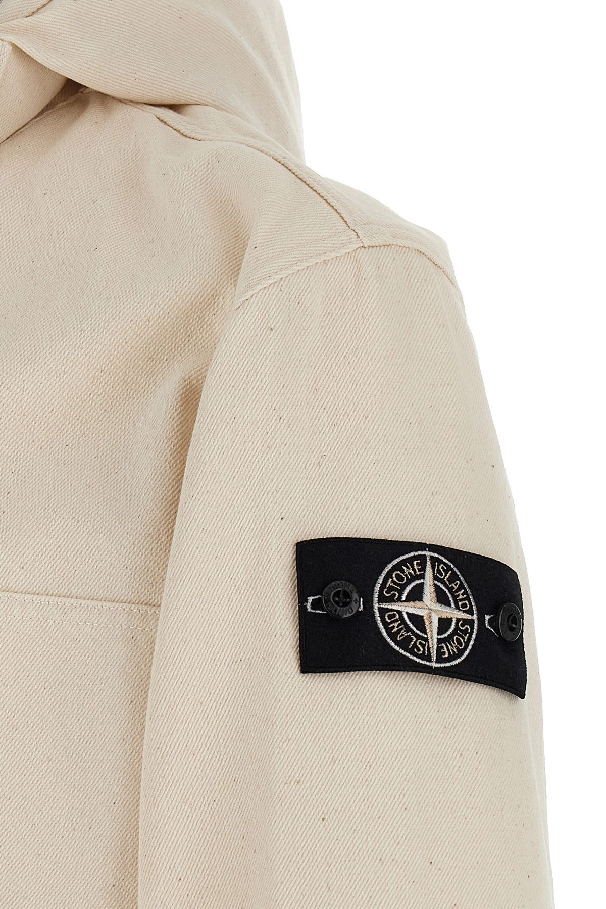 'Cotton Gabardine S.I. Raw Beauty' parka - 4