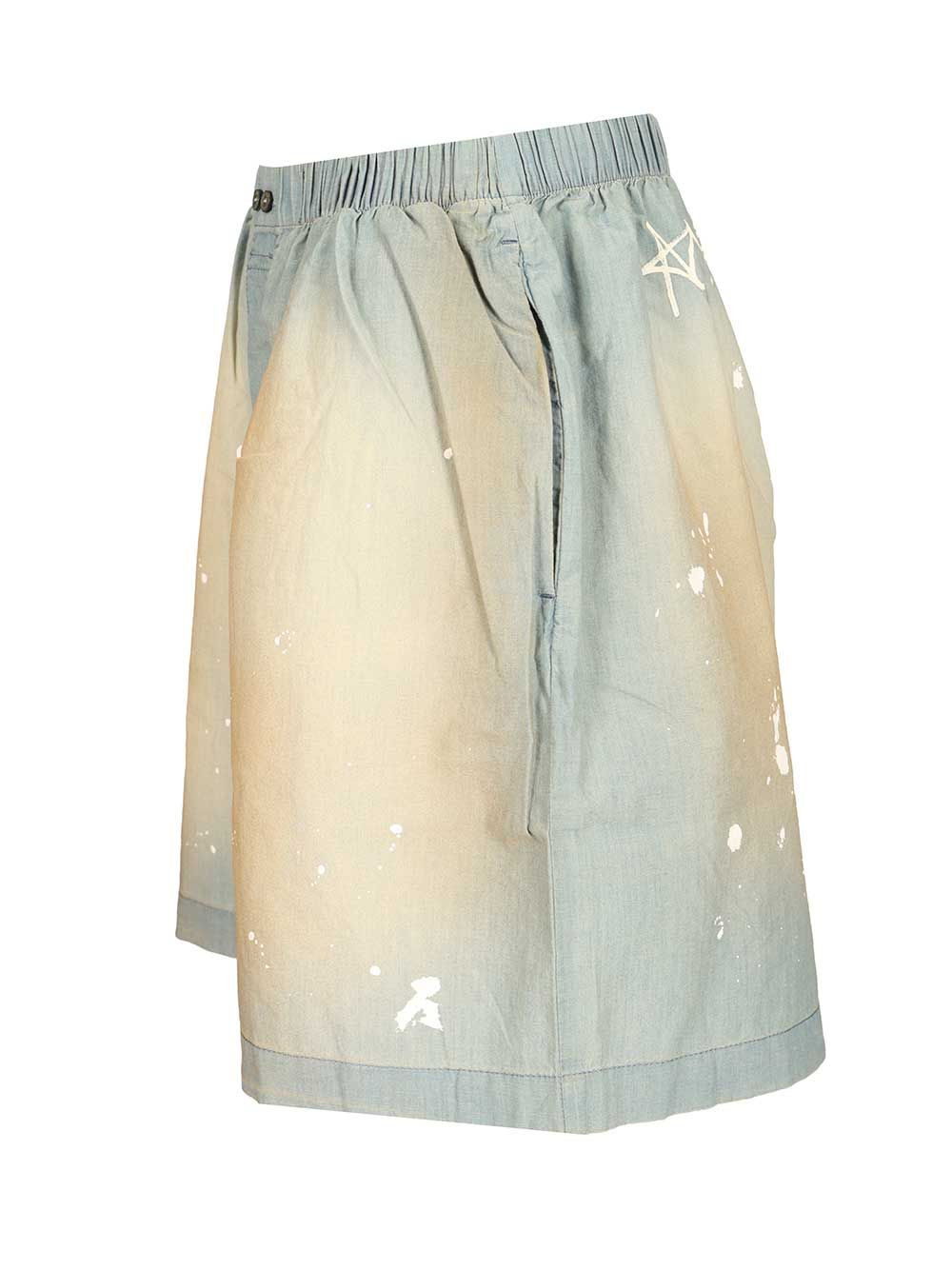 Casual Shorts Trousers Blue - 3
