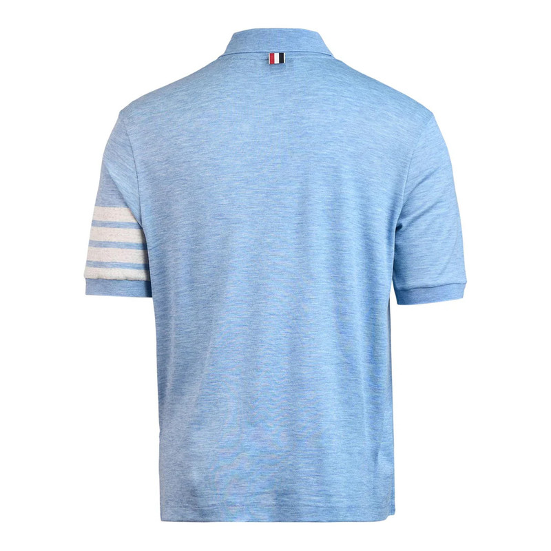 Thom Browne Short Sleeve Rib Cuff Polo outlook