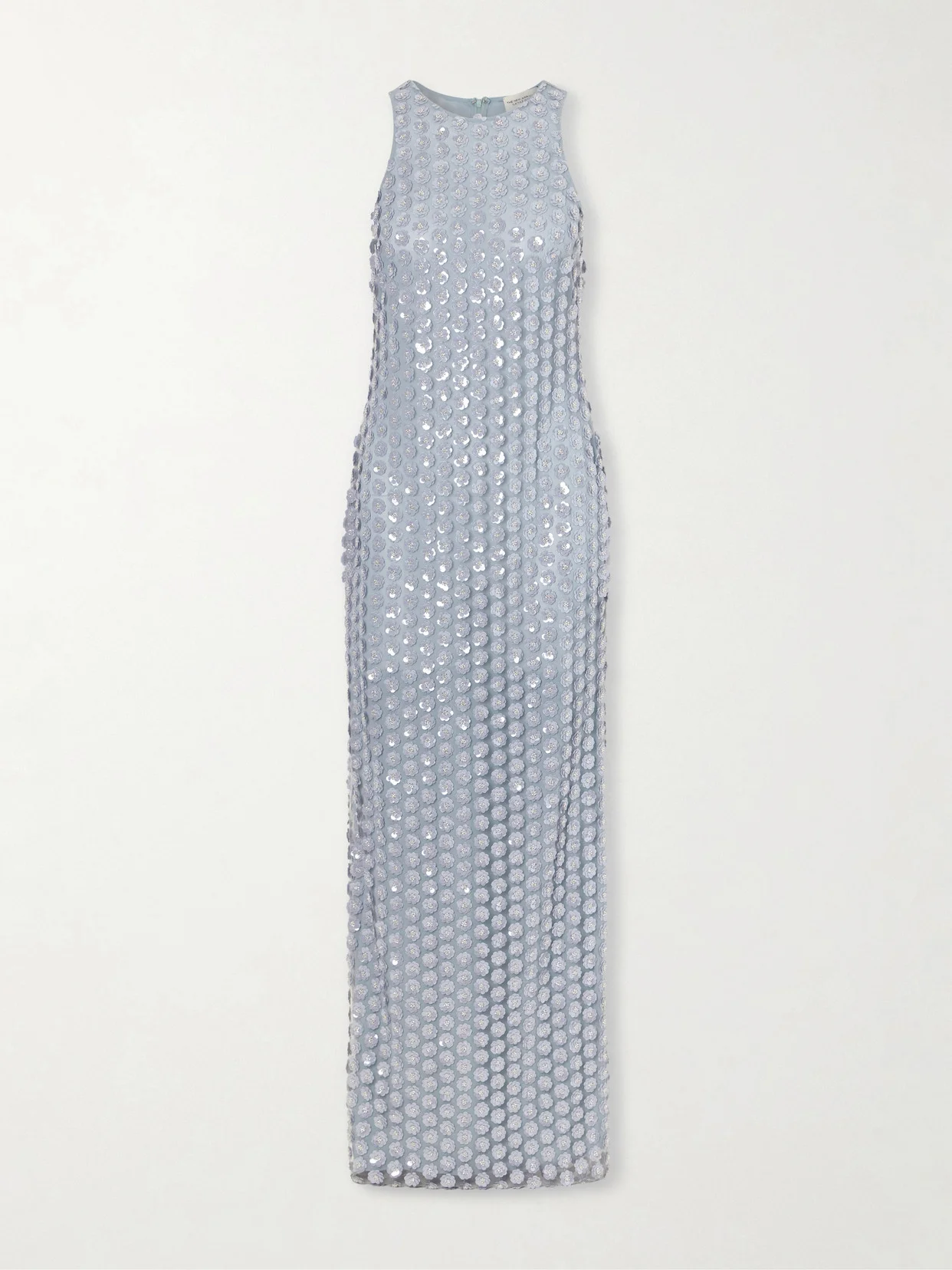 Bixi Floral-embellished Mesh Gown - 1