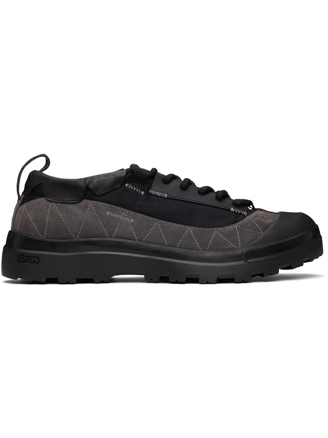 panelled sneakers - 1
