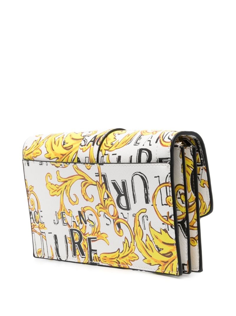 logo-print cross body bag - 4