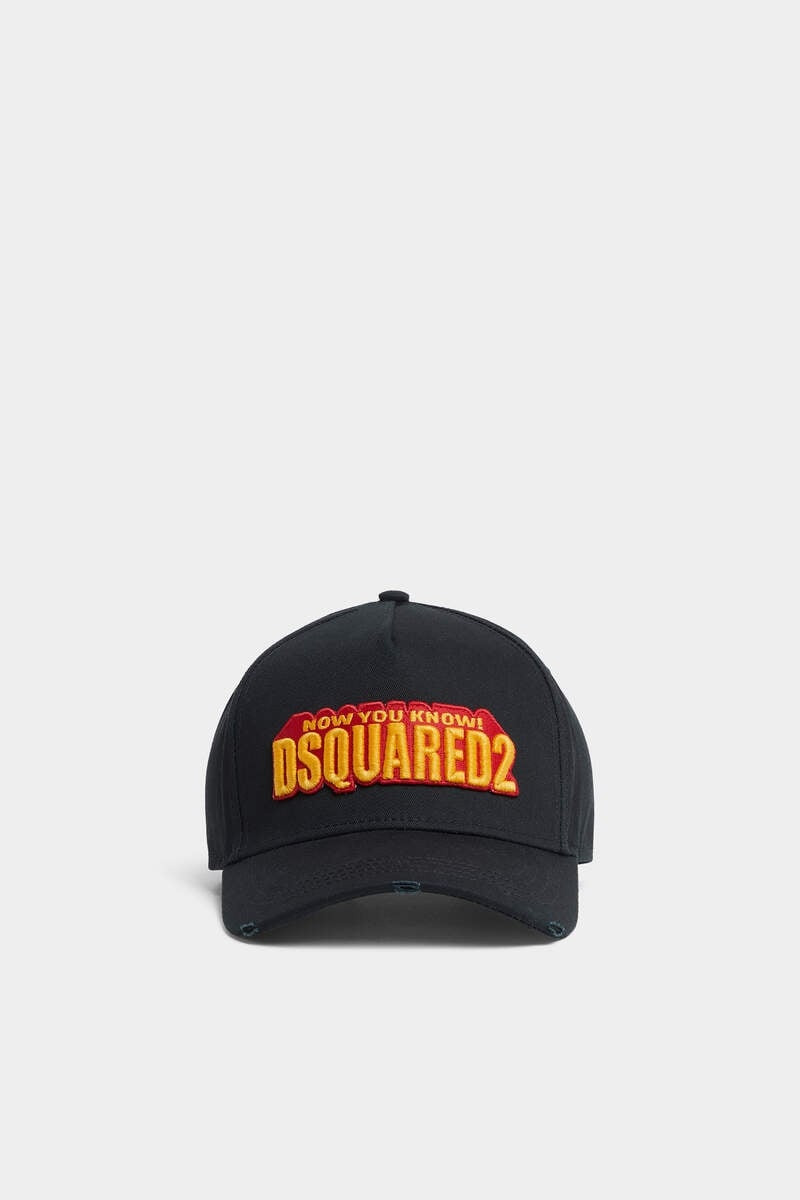 DSQUARED2 SLOGAN BASEBALL CAP 1