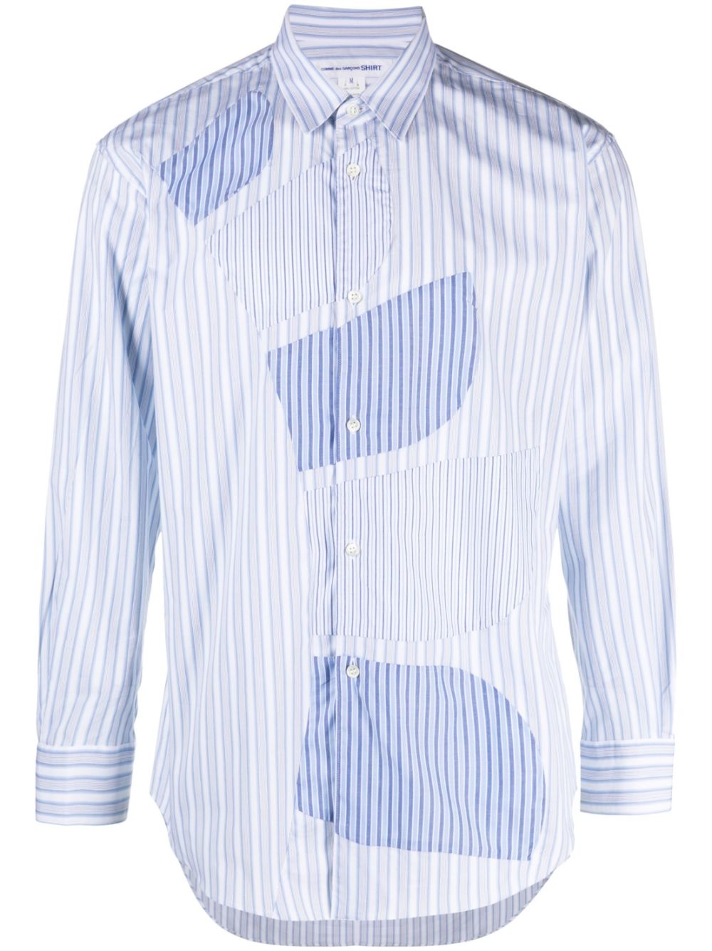 striped cotton shirt - 1