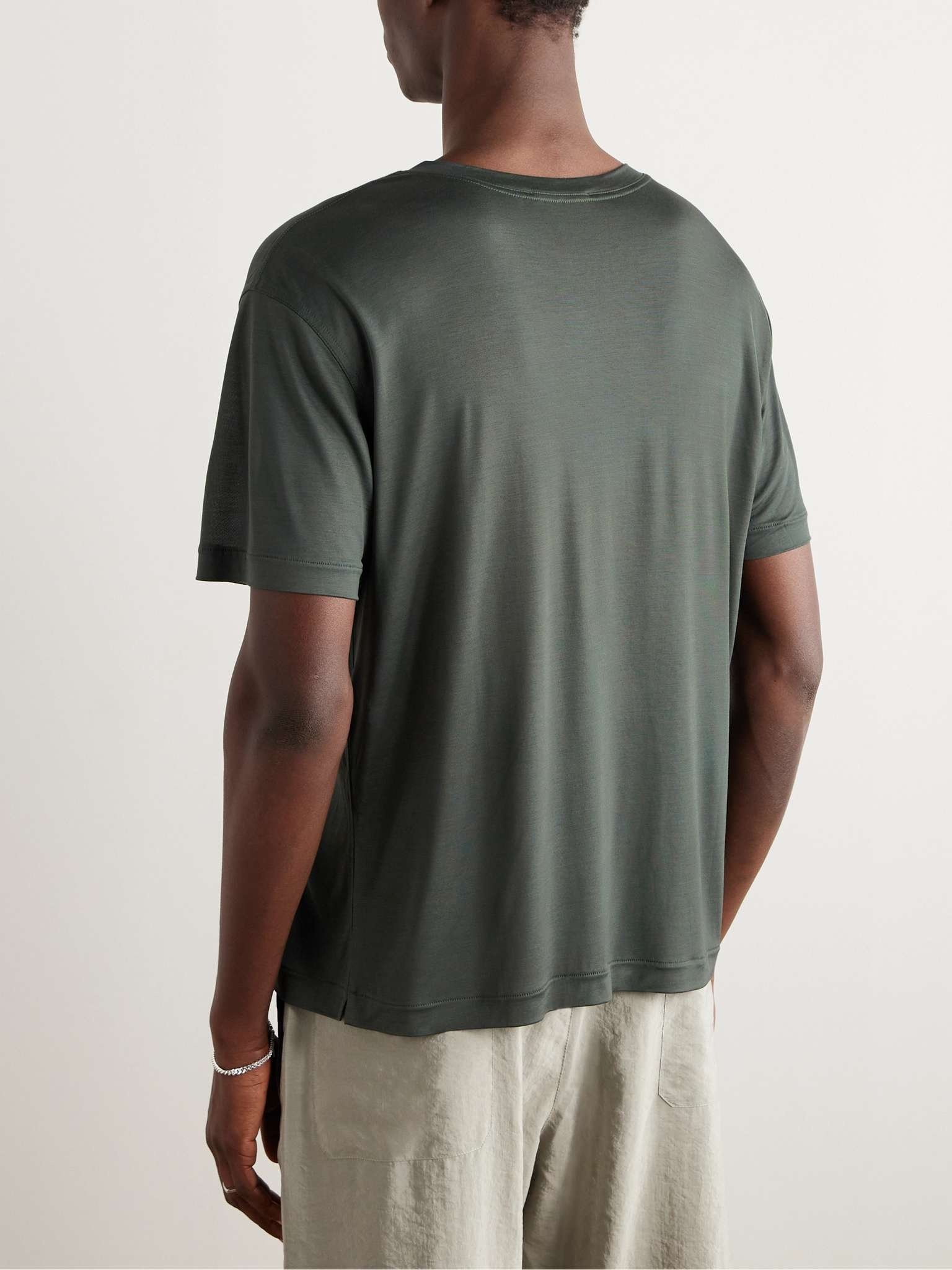 Silk-Jersey T-Shirt - 3