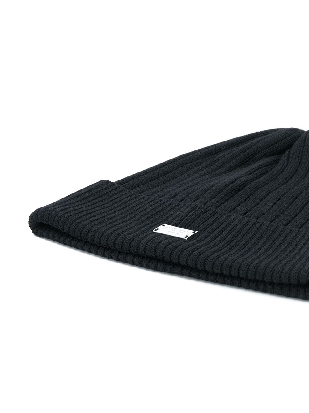 skull patch beanie - 2